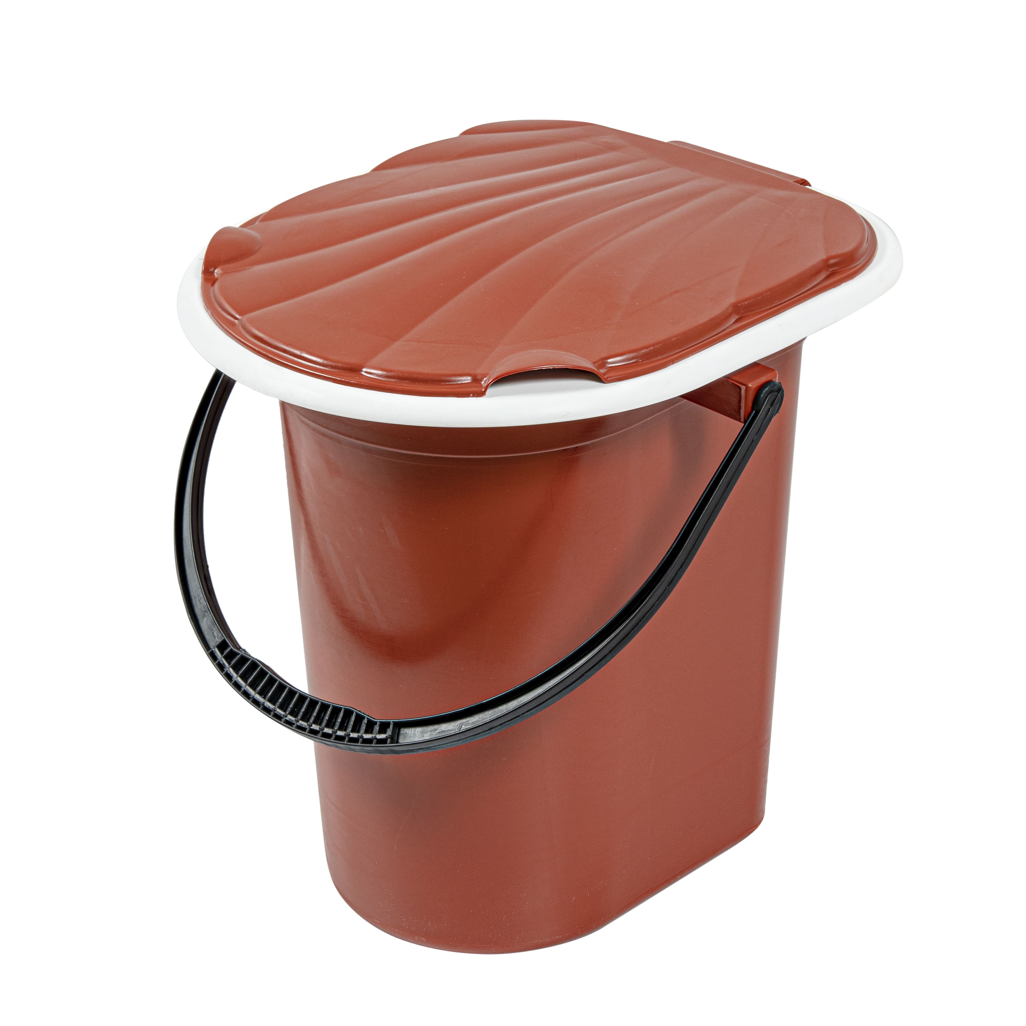 Ведро -туалет с крышкой