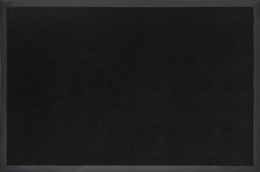 Коврик грязезащитный Чешуя ПВХ, чёрный, 50х80см, (шт.)