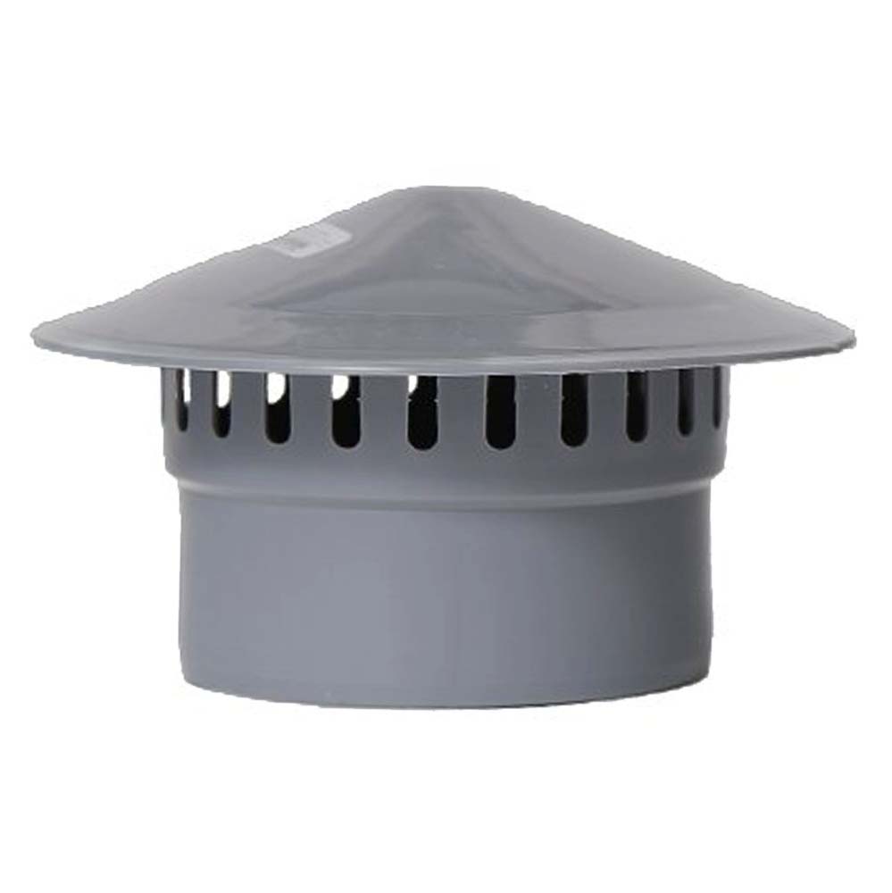 Зонт вентиляционый, серый, 110мм