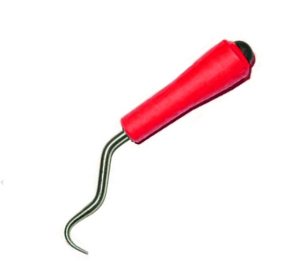 Крюк для вязки оцинкованная сталь, пластиковая рукоятка, 220*30мм,(шт.)