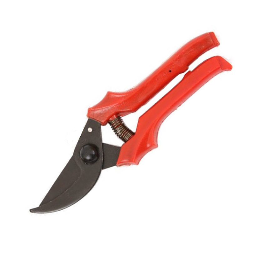 Секатор с оксидированным покрытием, с двухкомпанетной ручкой 220мм