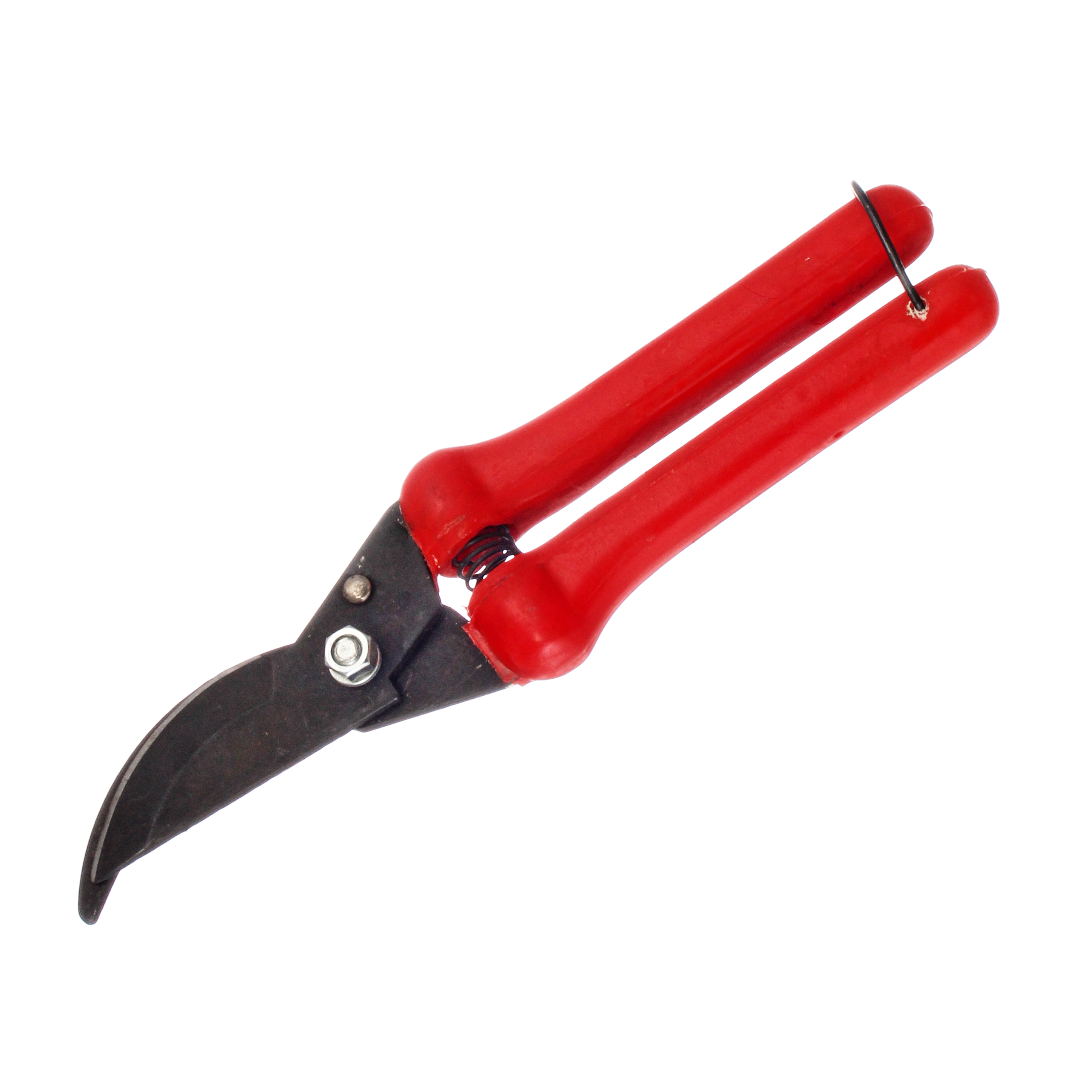 Секатор оксидированное покрытие, пластиковая  ручка 230мм