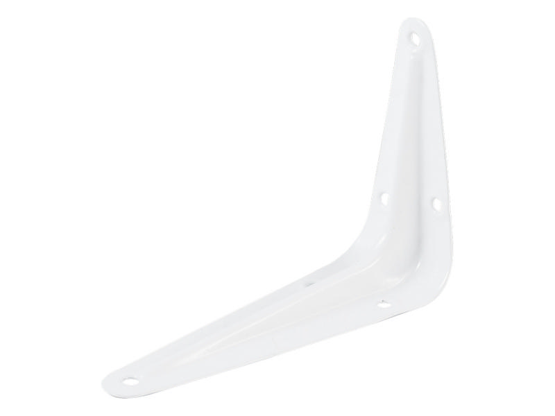 Уголок-кронштейн 125*100мм белый Сибртех