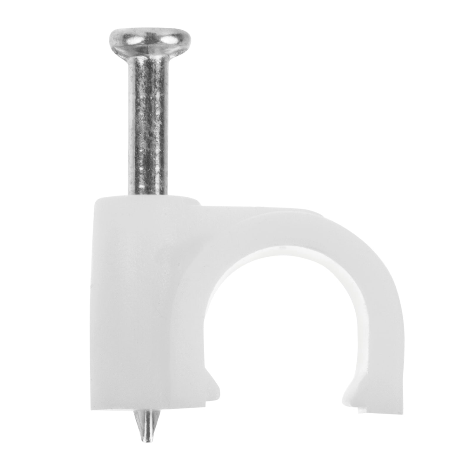 Держатели кабеля белые ,для плоского кабеля1,9*22мм,9мм