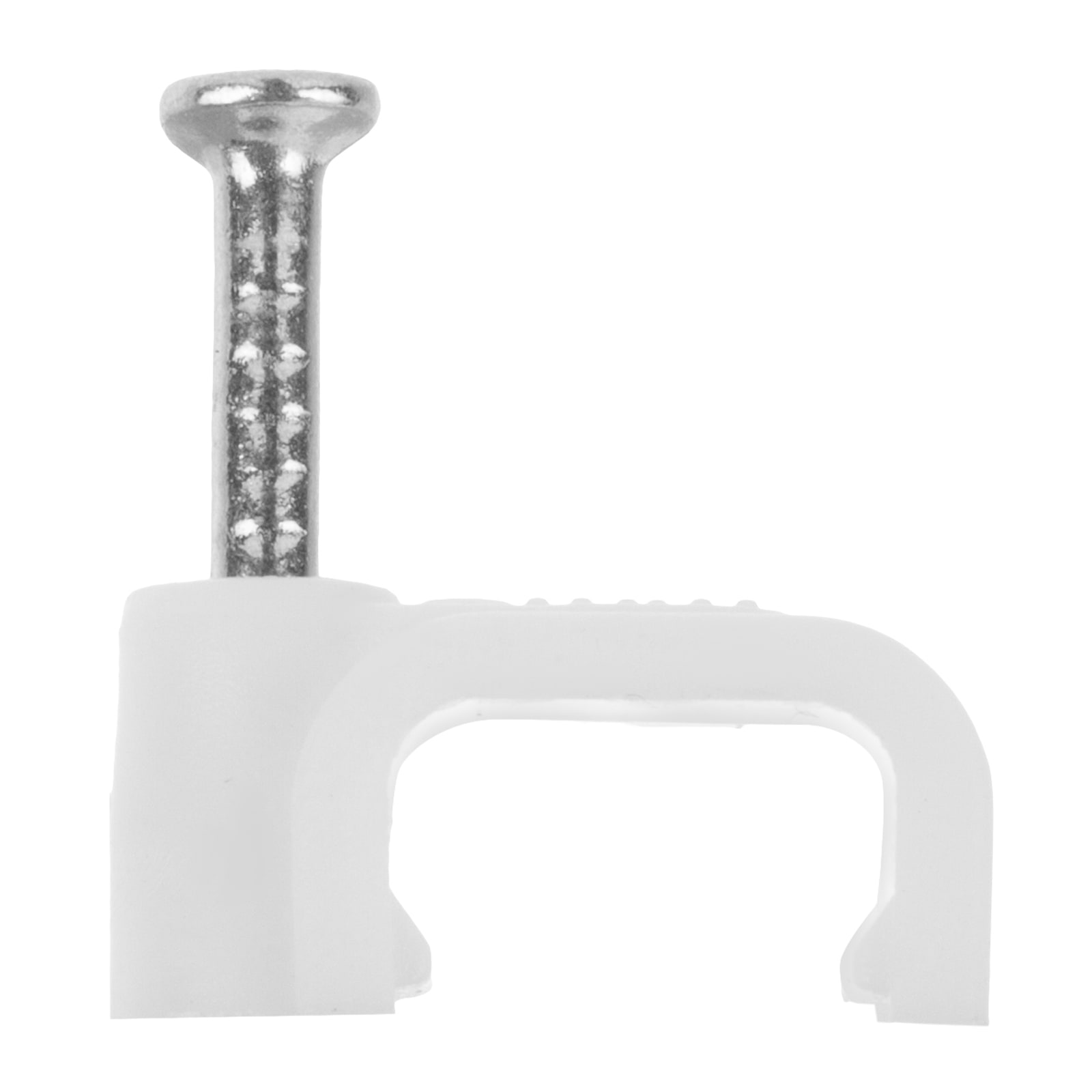 Держатели кабеля белые ,для плоского кабеля 1,8*18мм,8мм