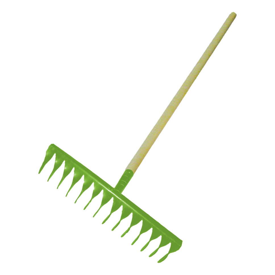 Грабли витые 14-зубов, лист 2,0 с черенком 1200мм 1 сорт 69-1-000/66-1-014 ормис