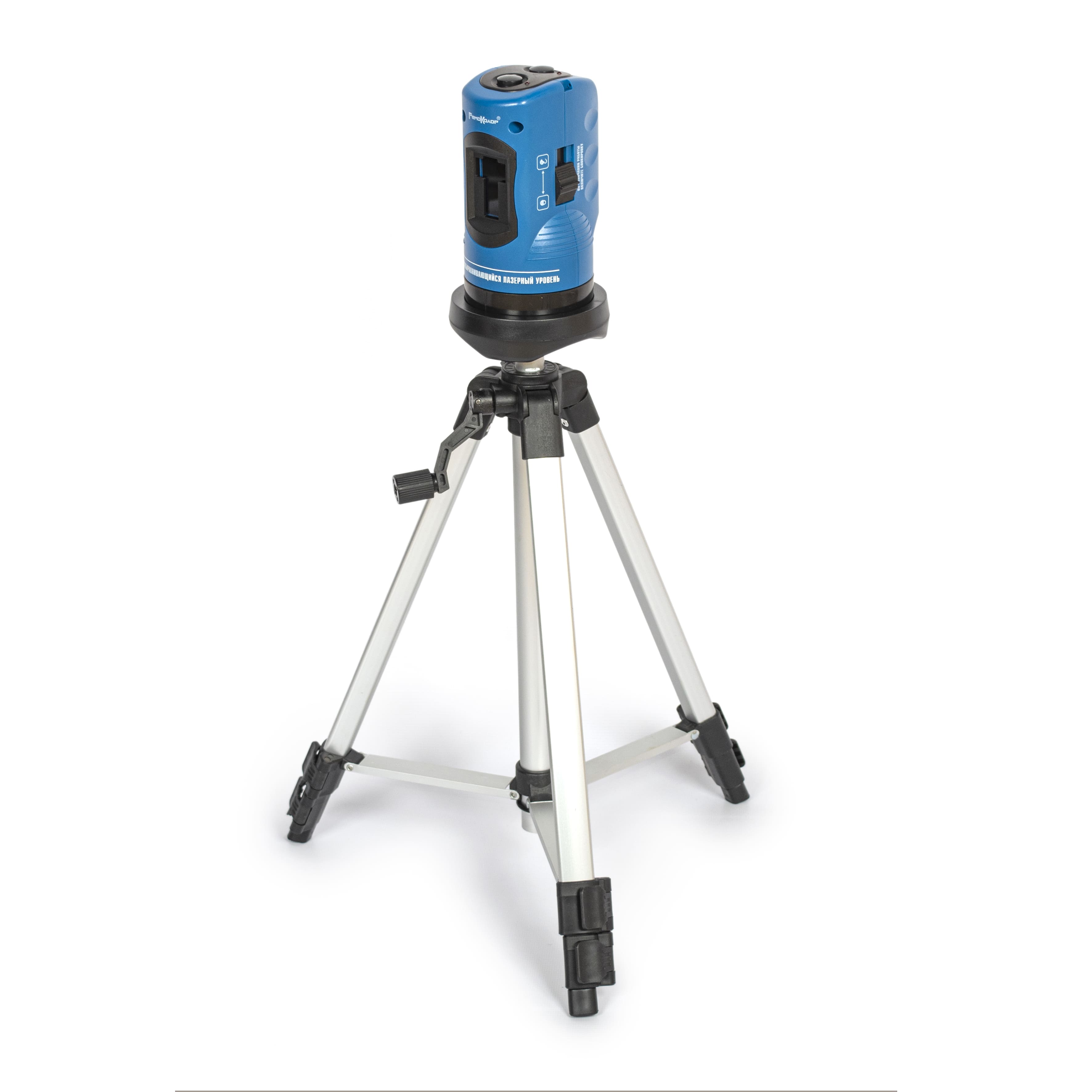 Уровень линейный лазерный-точка (20м)+линия(5м),подставка-штатив,точн.+/-0,4мм/м ЗУБР