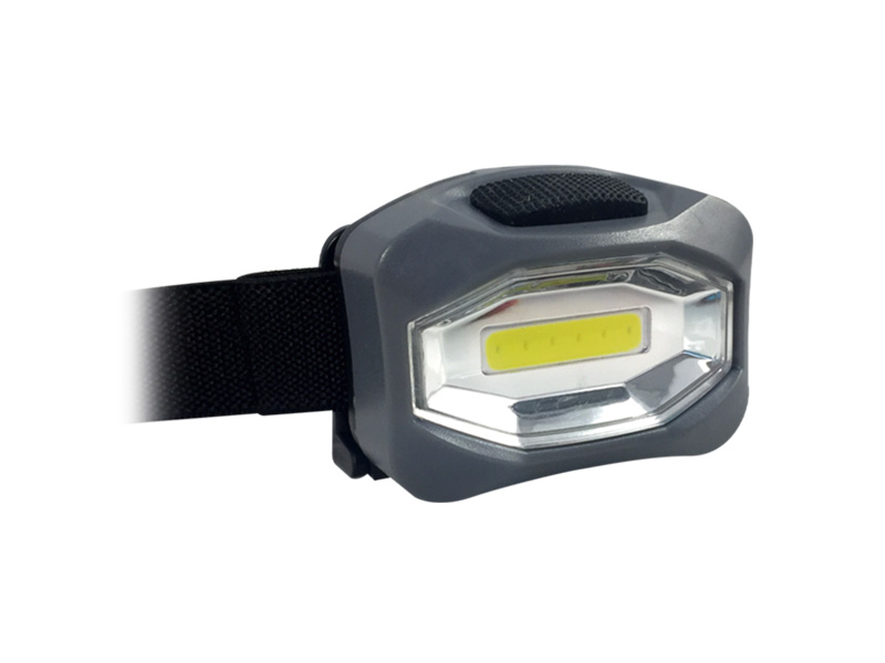 Фонарь налобный светодиодный на батарейках,60х35мм.