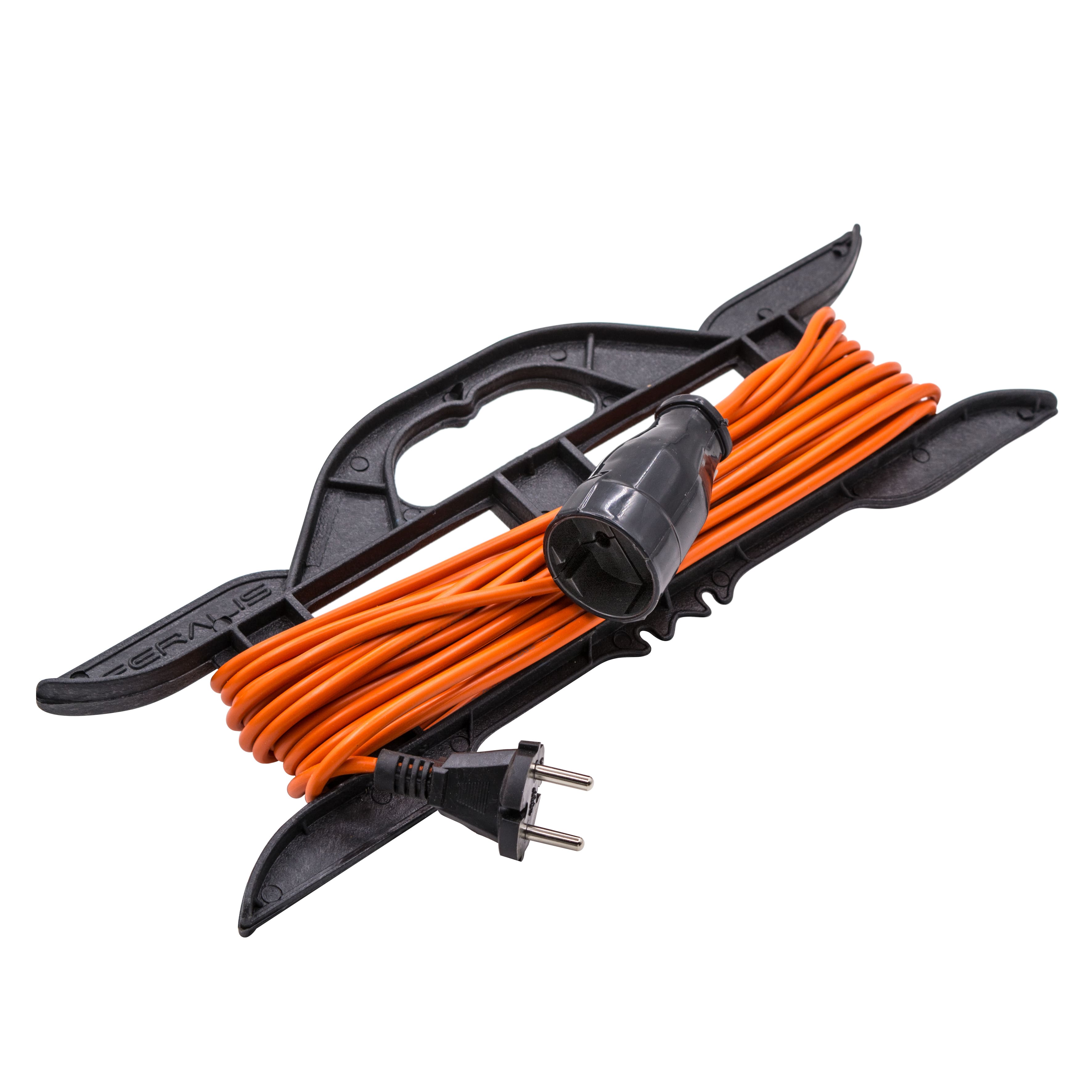 Удлинитель силовой на каркасе 1роз.ПВС 2*1,5мм2,16А 3*5кВт,б/з 10м