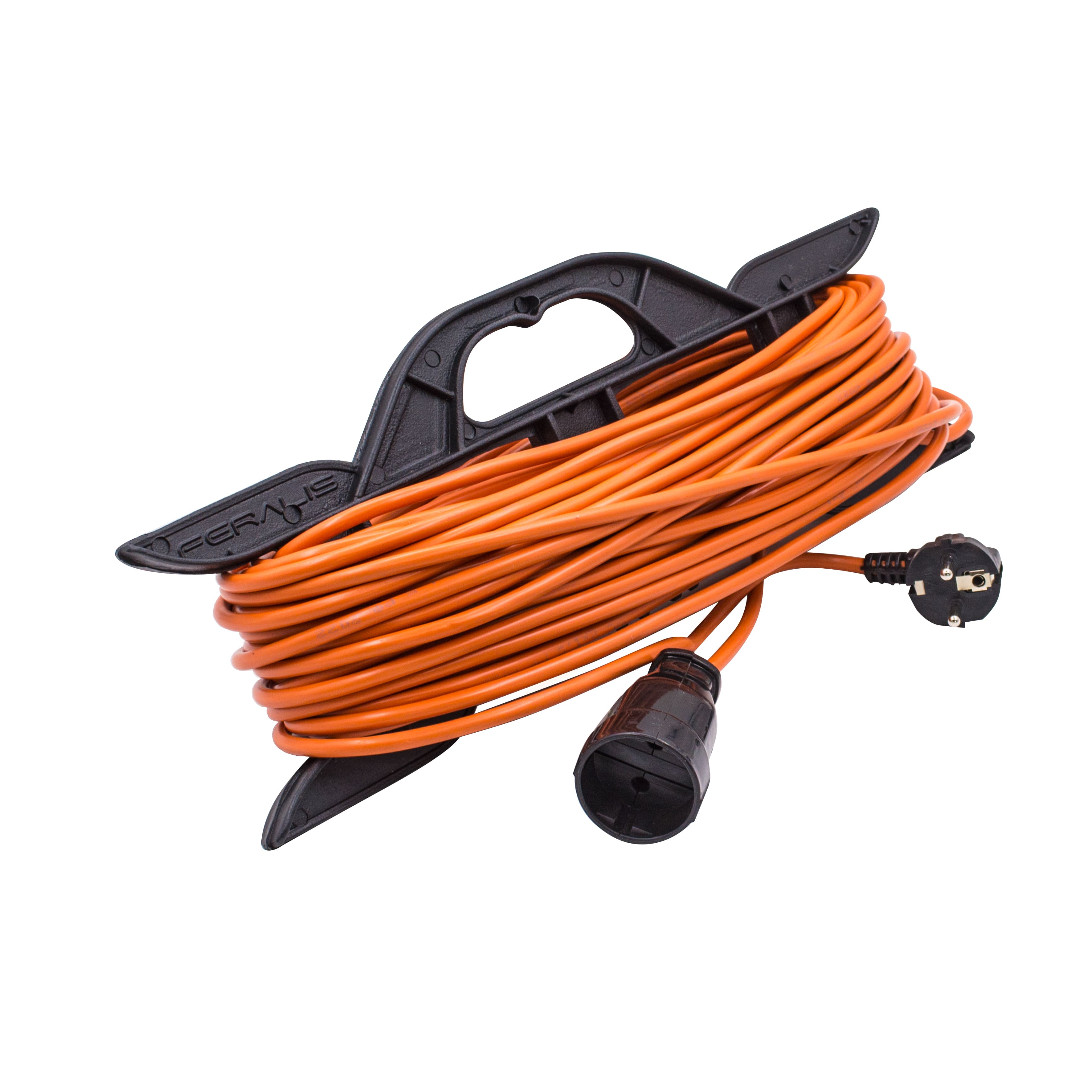 Удлинитель силовой на каркасе 1раз.ПВС 2*1,5мм2,16А 3,5кВт,б/з 20м