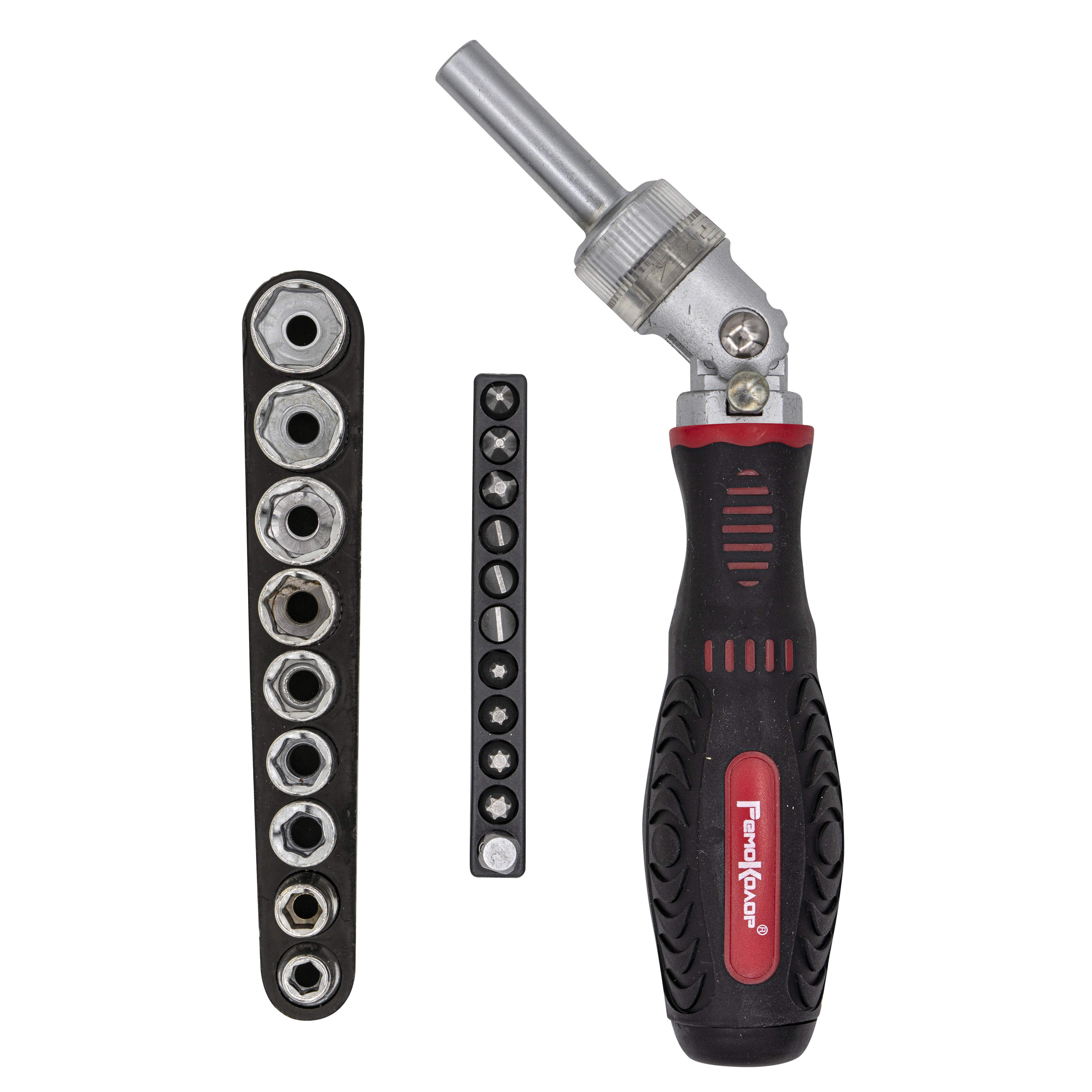 Набор отвертка с Т-образной ручкой с битами и головками (20предметов)