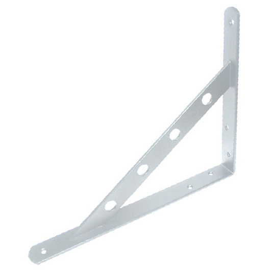 Кронштейн усиленный белый 250*200мм