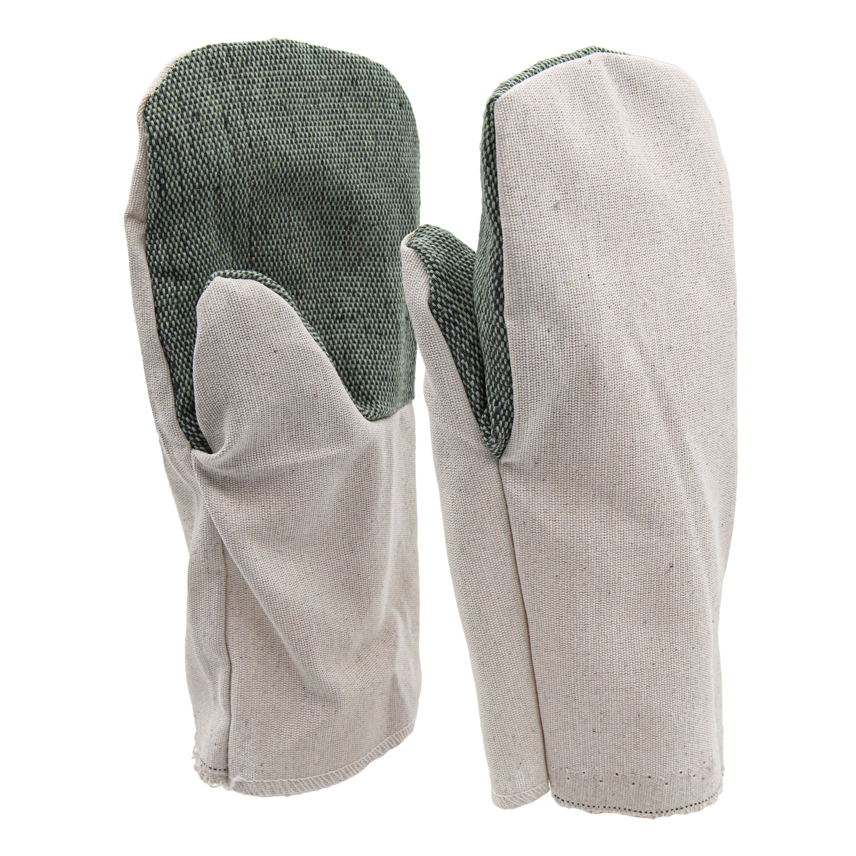 Рукавицы ХБ утепленные на ватине ,брезентовый наладонник