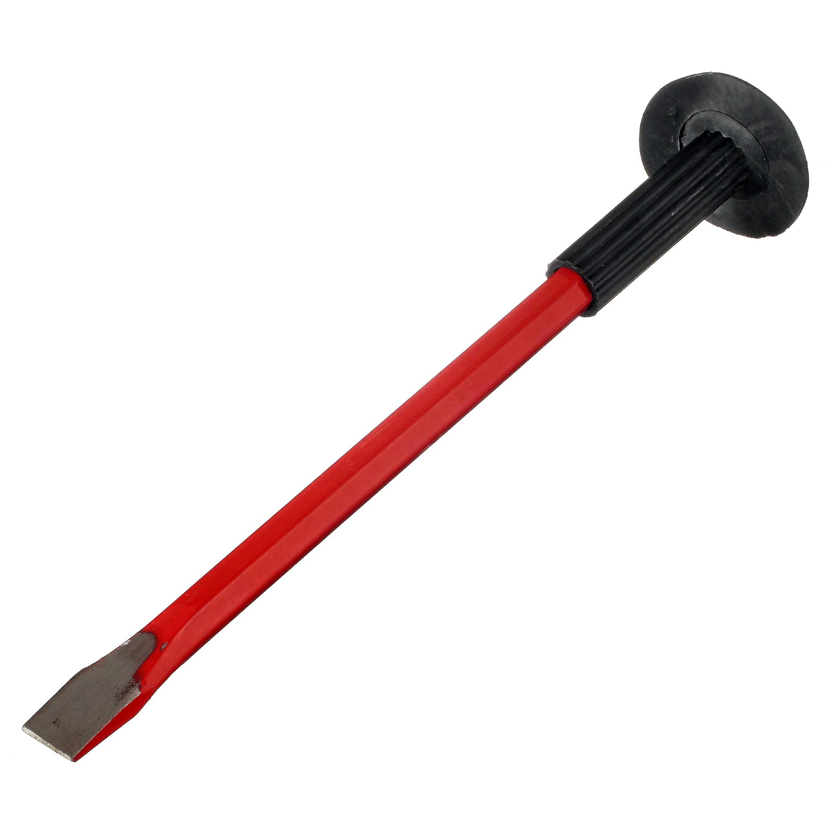 Зубило с резиновым протектором 350мм