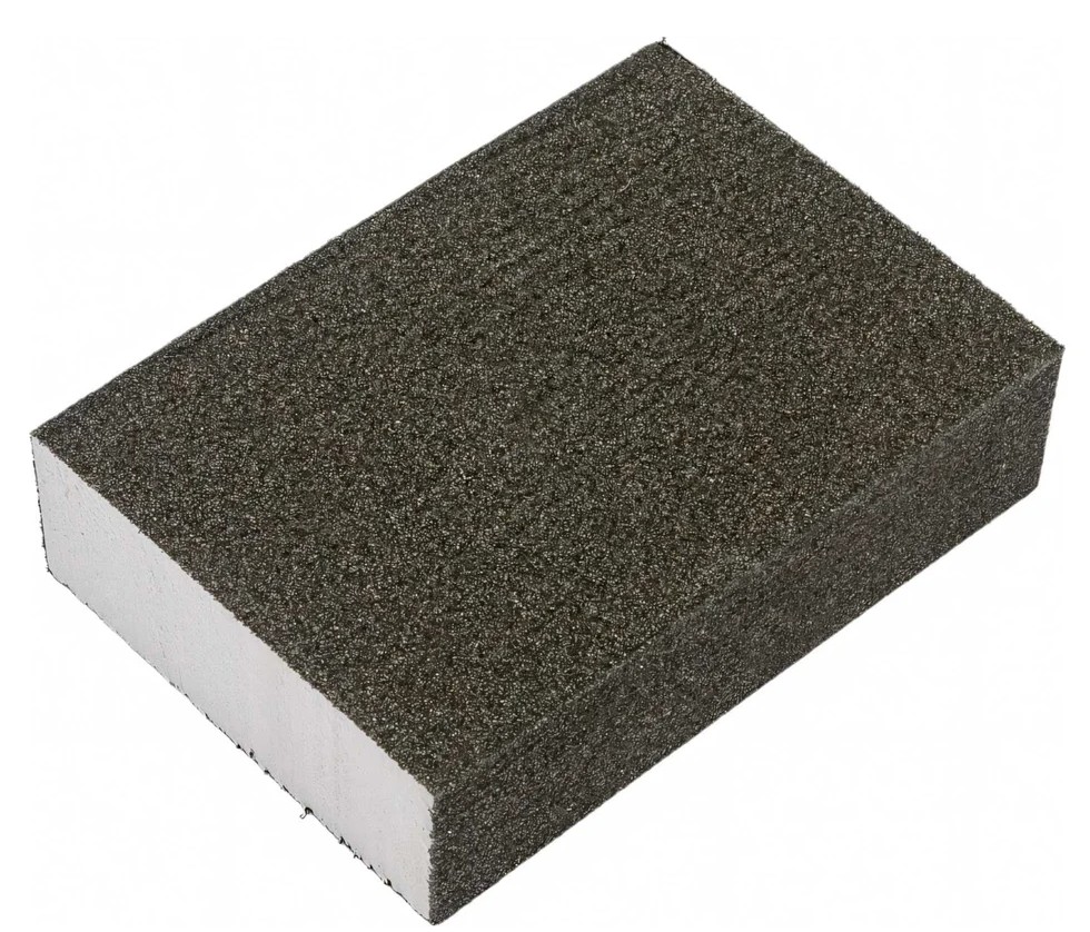 Губка для шлифования полиуретан,оксид алюминия,р120