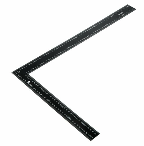 Угольник столярный цельнометаллический,стальной,двухсторонняя разметка в мм,400*600мм