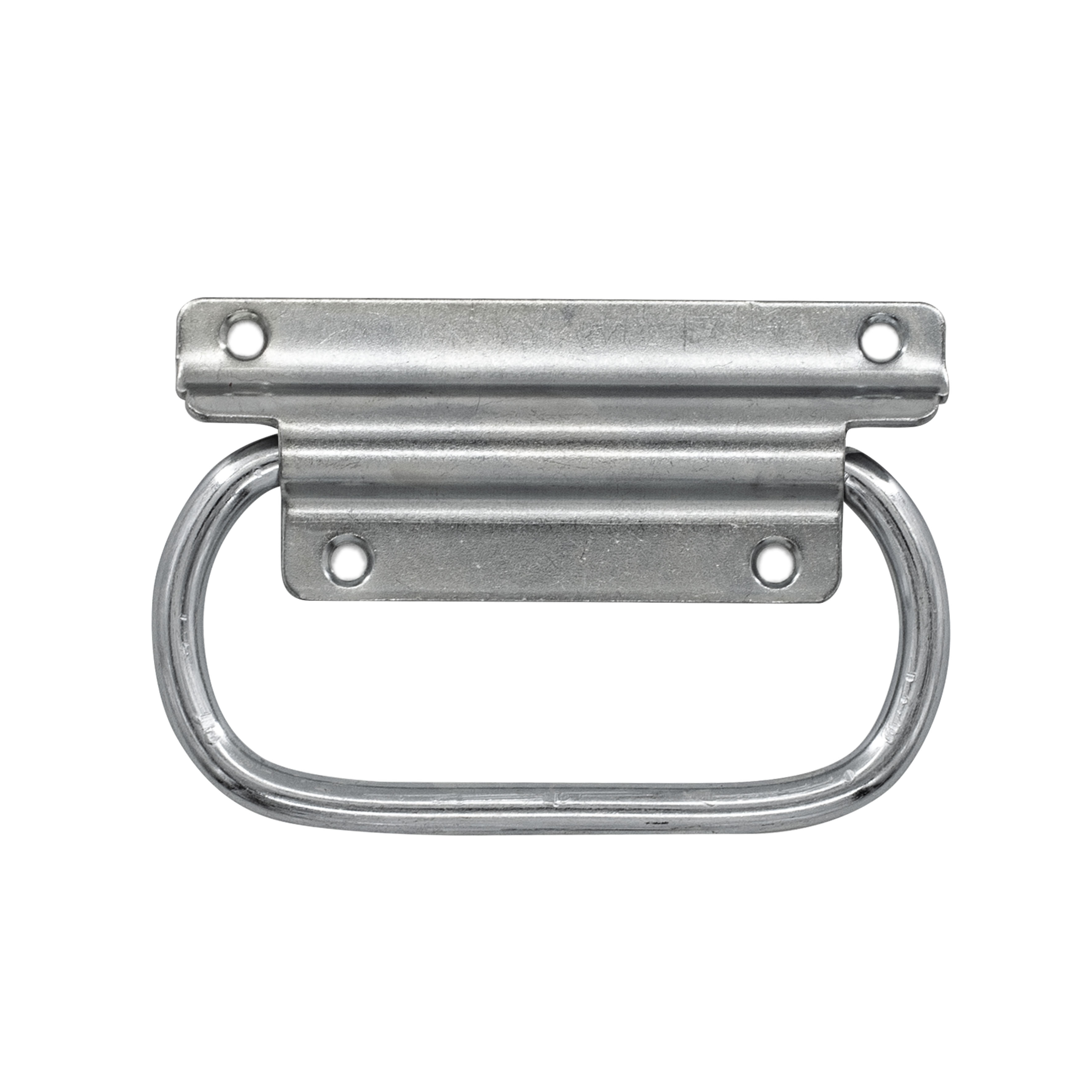 Ручка дверная откидная оцинкованная 85х80мм.