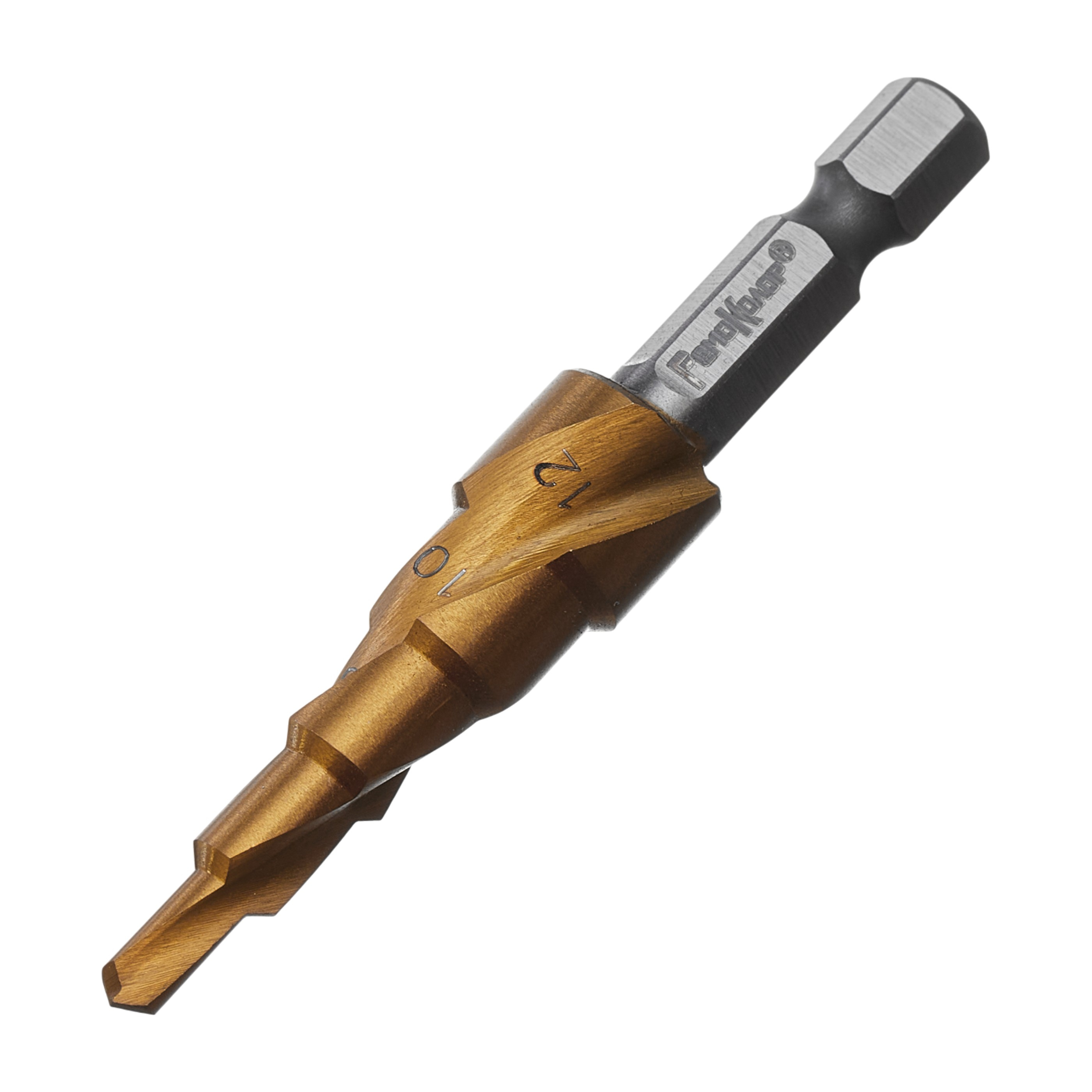 Сверло по металлу ступенчатое,спиральное 6-25мм,HSS TIN