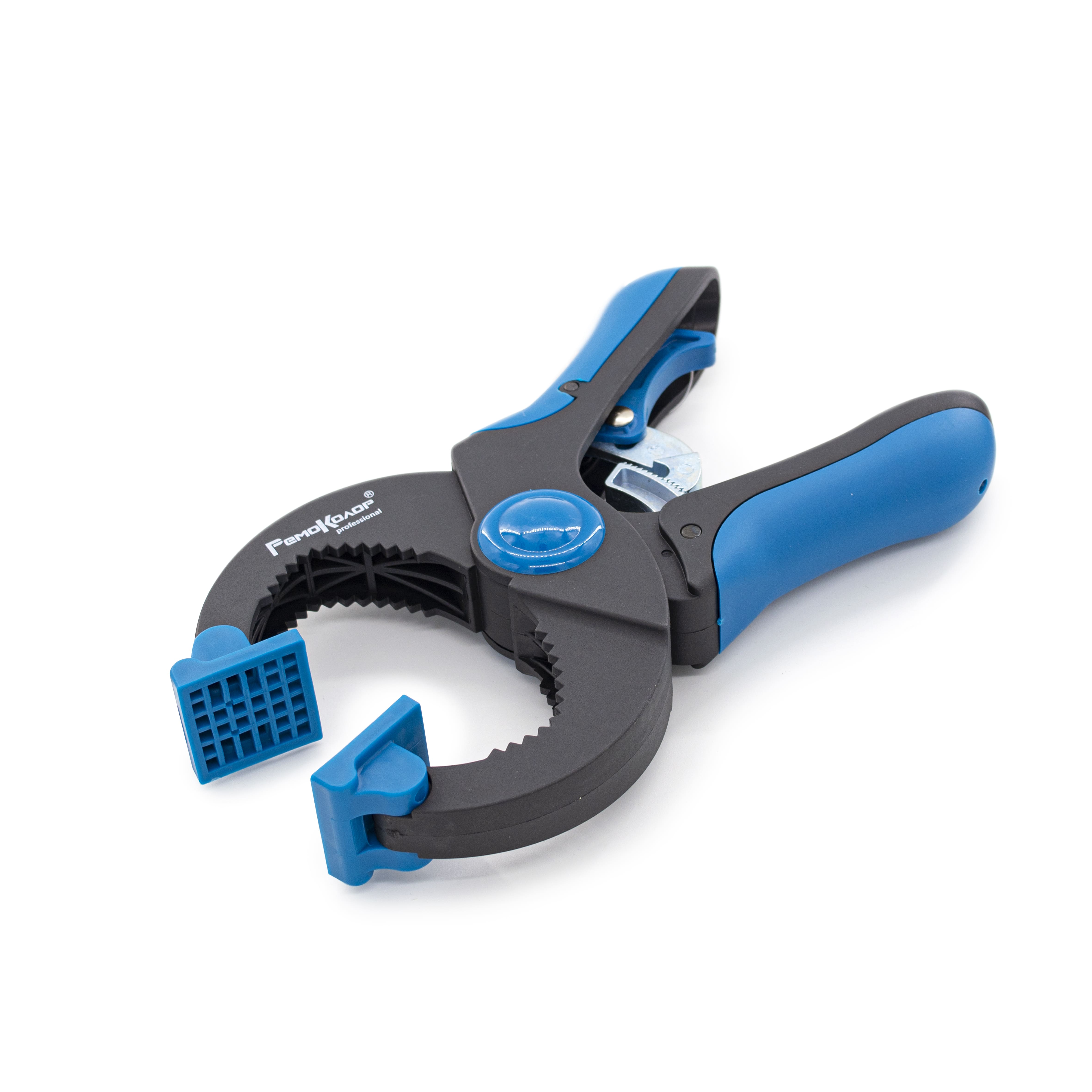 Струбница клещеобразная рыжачный храповый механизм 8/200