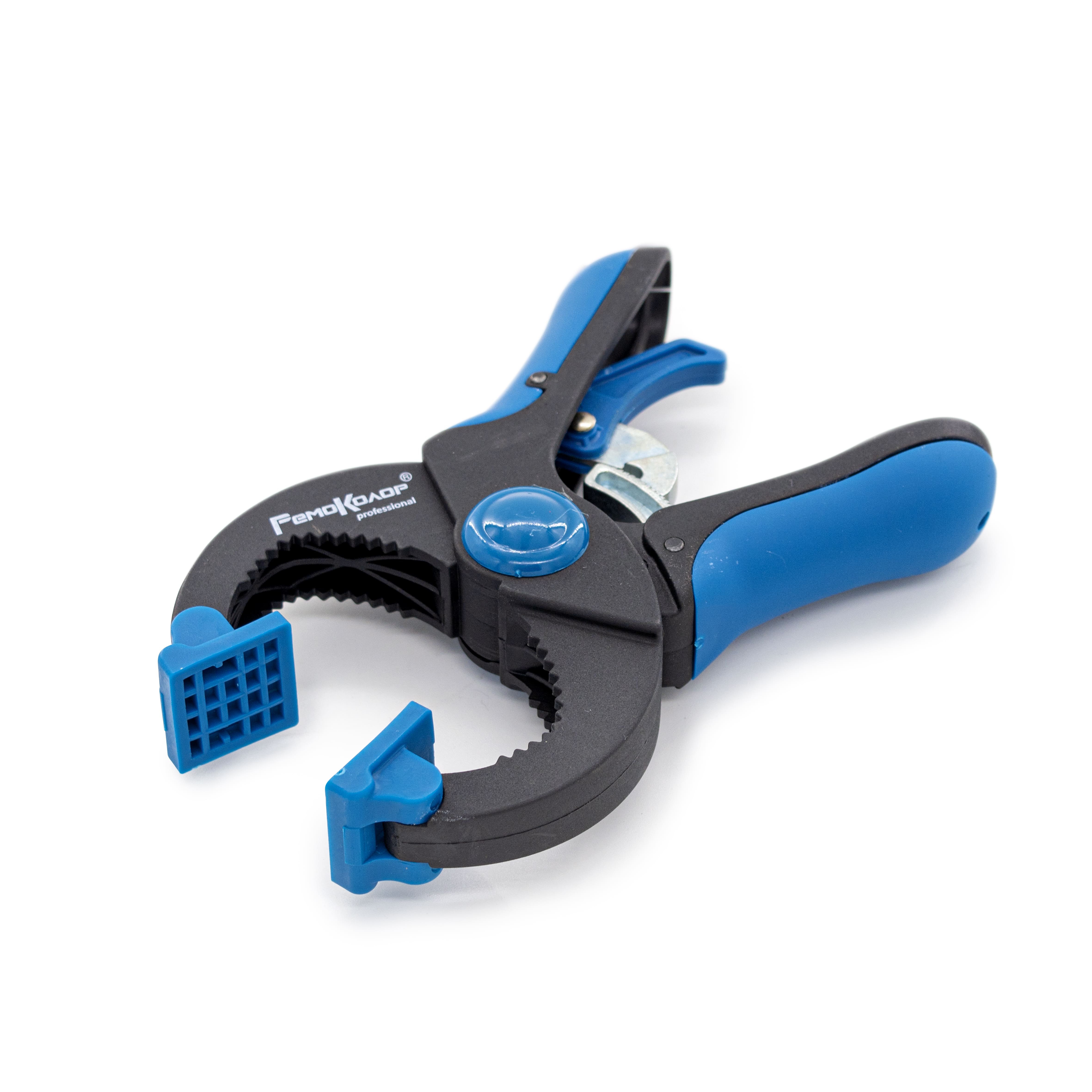 Струбница клещеобразная рыжачный храповый механизм 6/150