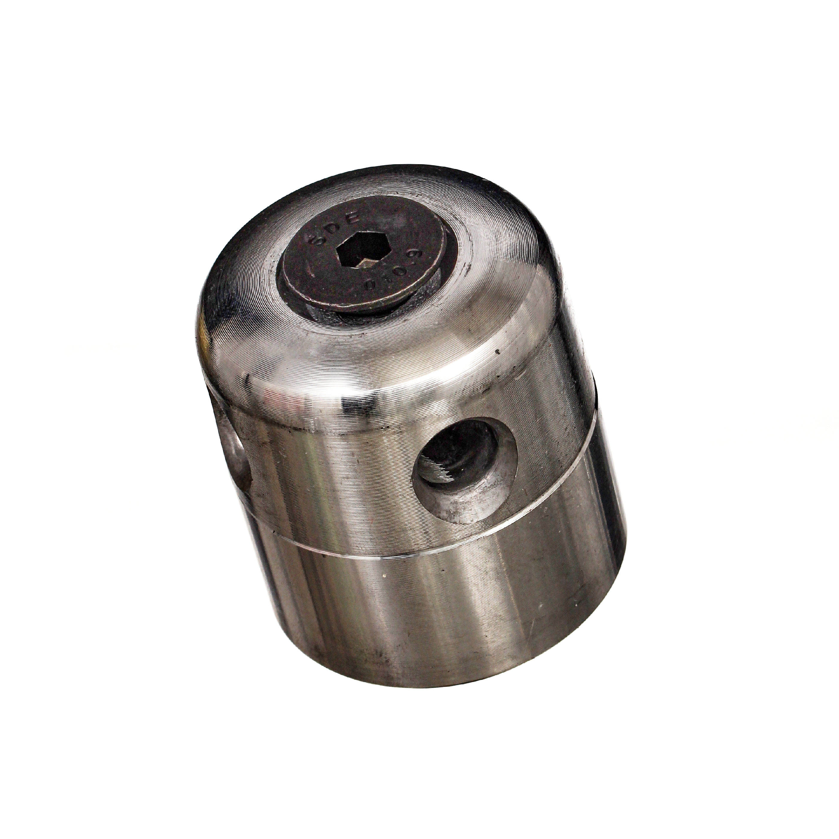 Катушка тримерная алюминевая  универсальная для лески 2.0-5.0 мм блистер м8х1.25 левая