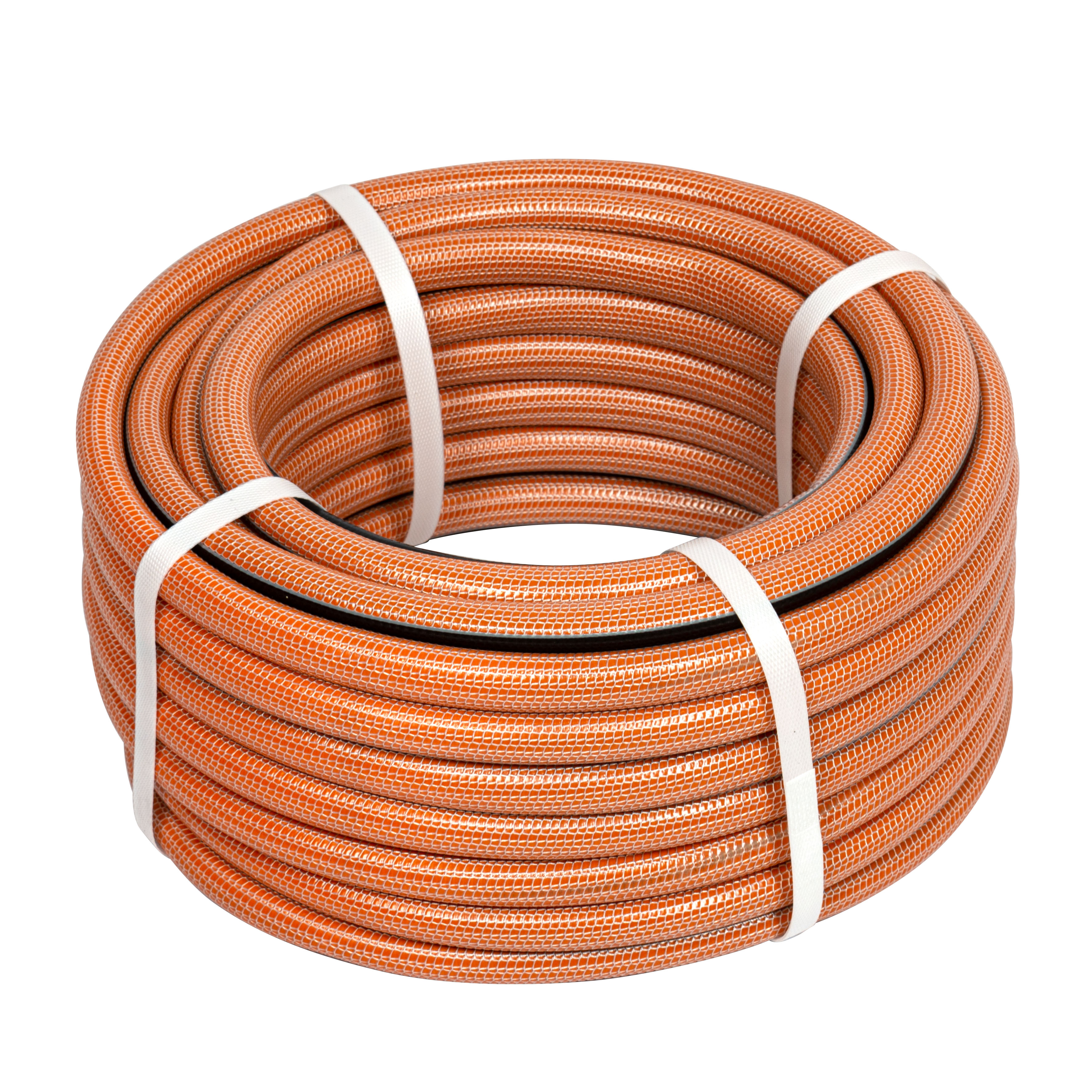 Шланг поливочный "Питон" ПВХ армированный оранж 2,5мм 3/4 (25м)