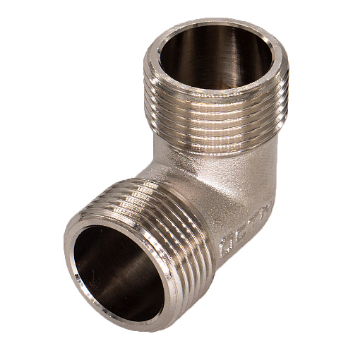 Угольник латунный, наружная резьба, 1/2" не сажать