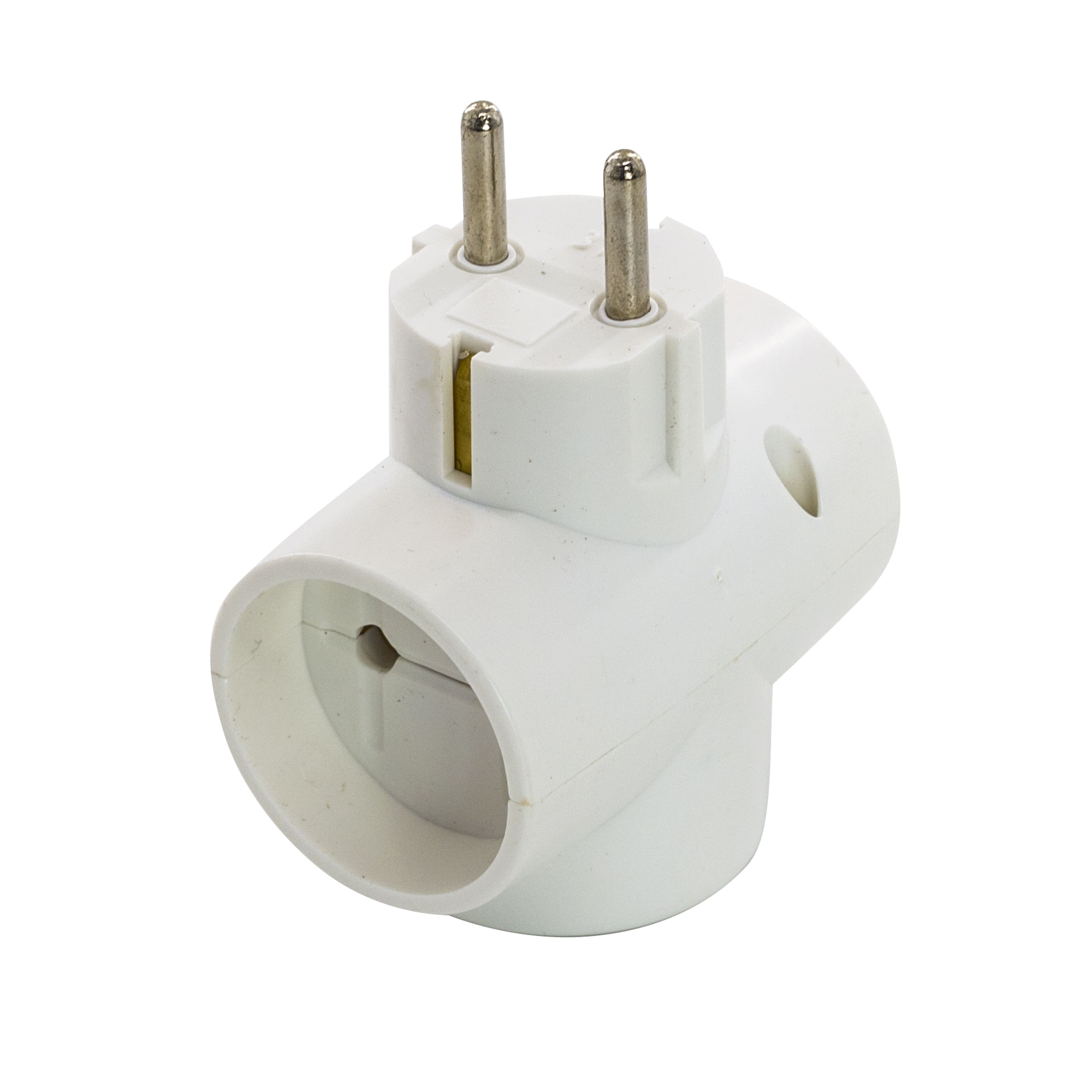 Разветвитель 3гн. 2б/з.1гн. с/з 16А белый