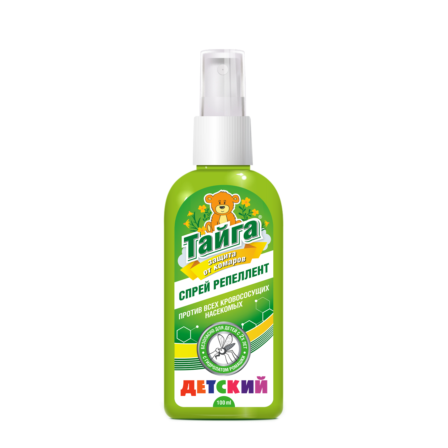 Спрей от комаров детский,репелент,ИН-107,100мл