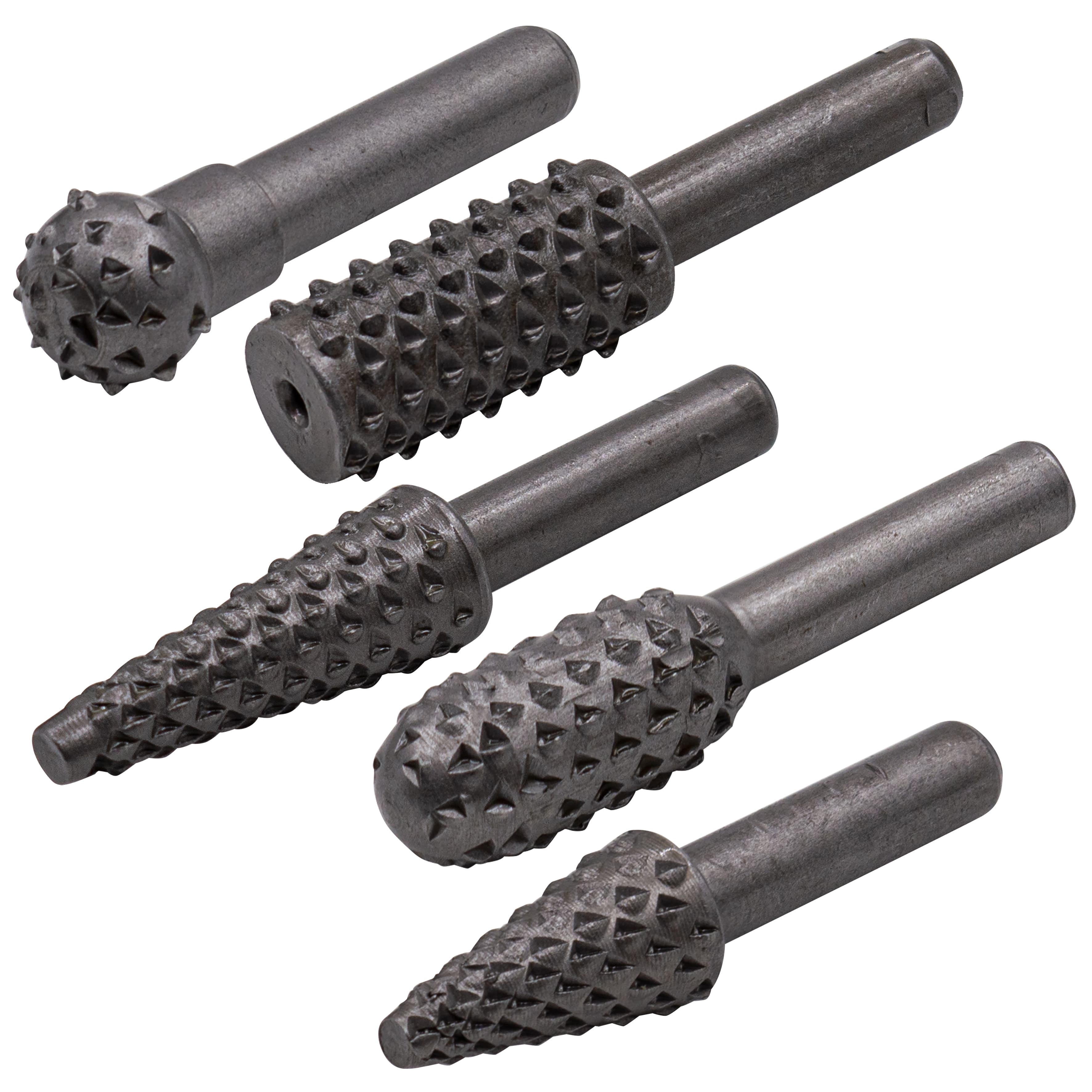 Набор рашпильных насадок 5шт Ремоколор