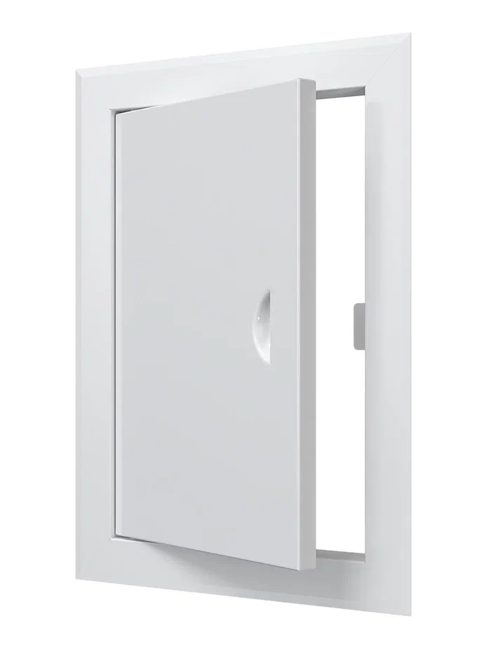 Люк-дверца ревизионный (ЛТ2030Мп) стальной,с ручкой, 260х360мм с фланцем 200х300мм