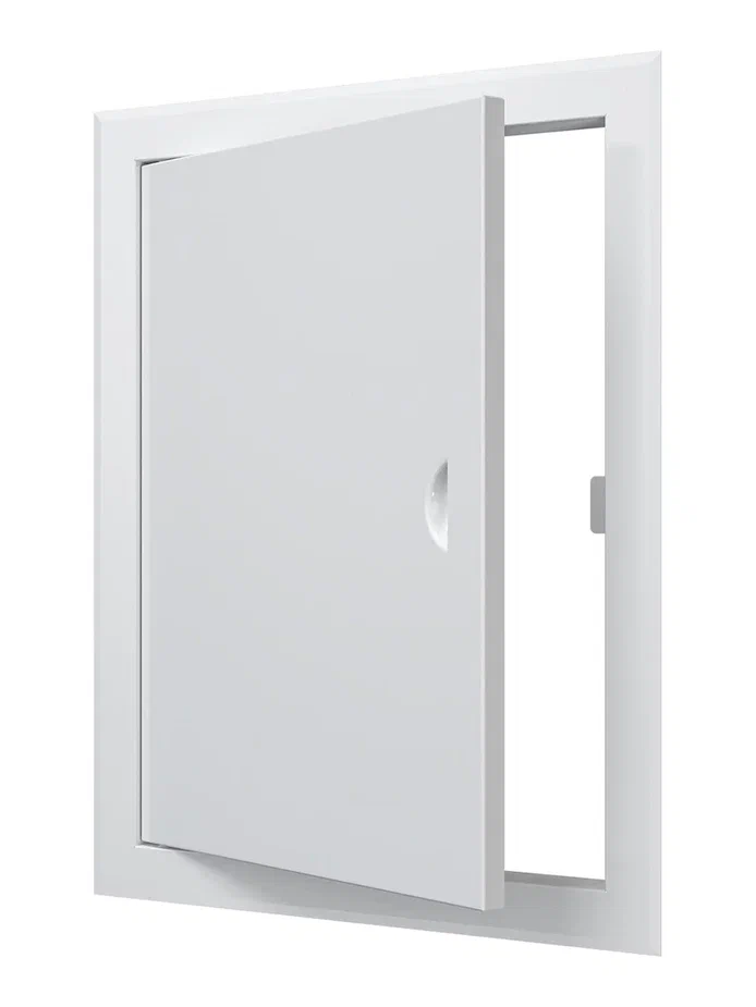 Люк-дверца ревизионный (ЛТ3040Мп) стальной,с ручкой, 360х460мм с фланцем 300х400мм