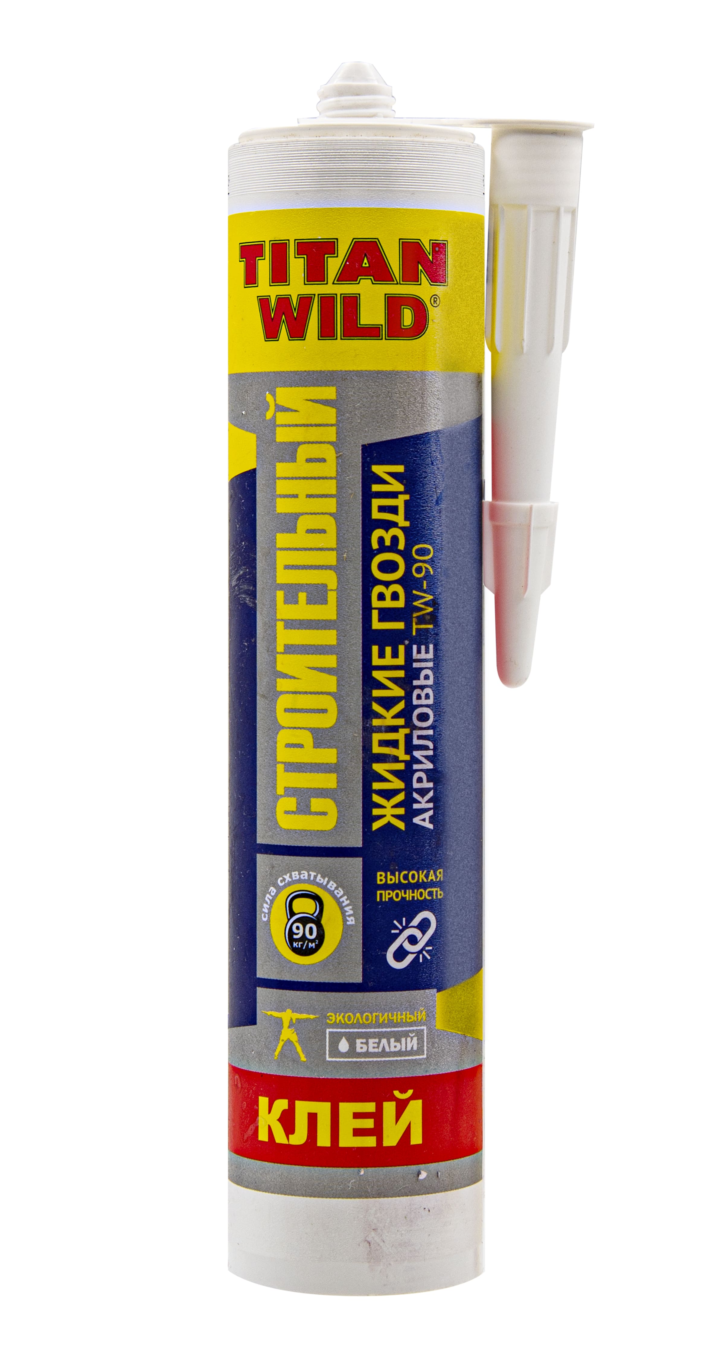 Клей монтажный  Жидкие Гвозди Акриловые Titan Wild 375мл