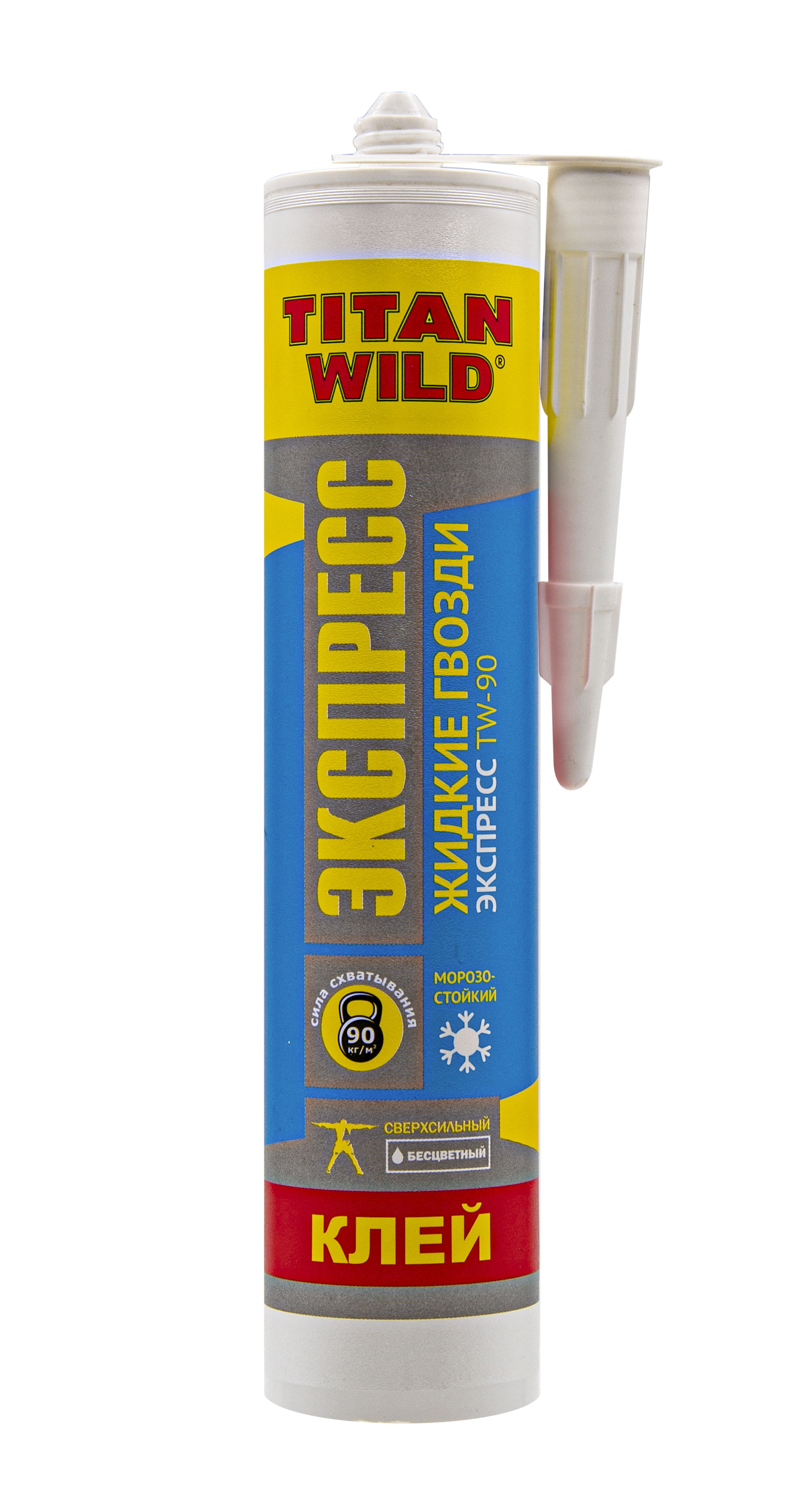 Клей монтажный Жидкие Гвозди Titan Wild Экспресс 260мл