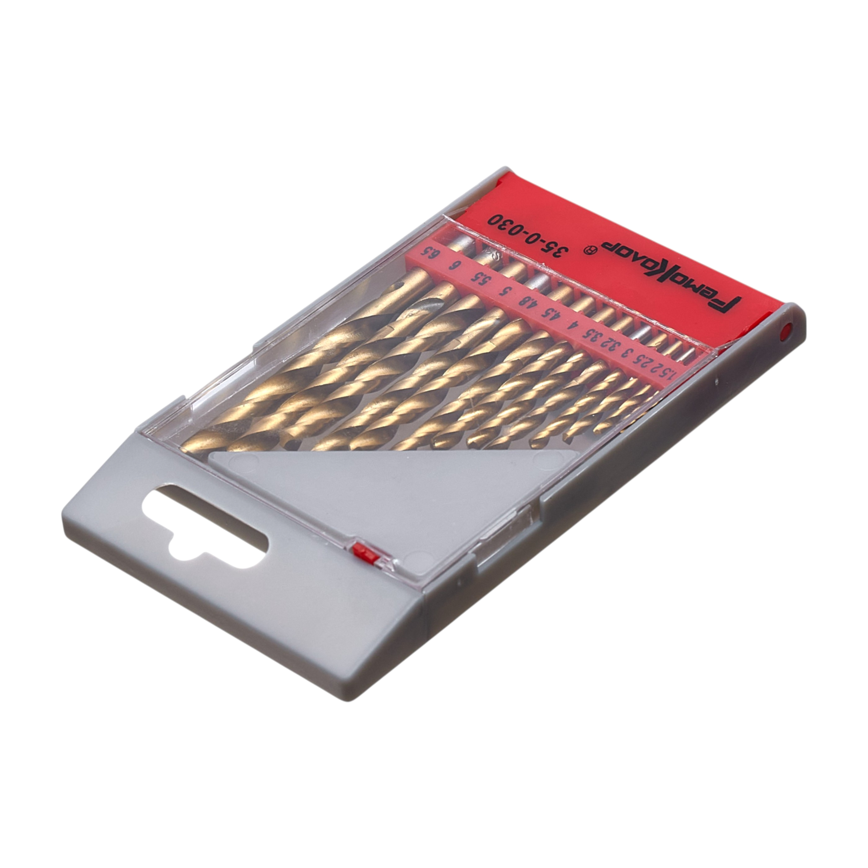 Набор сверл по металлу 1,5-5,0мм.,заточка 118,HSS,5 предметов