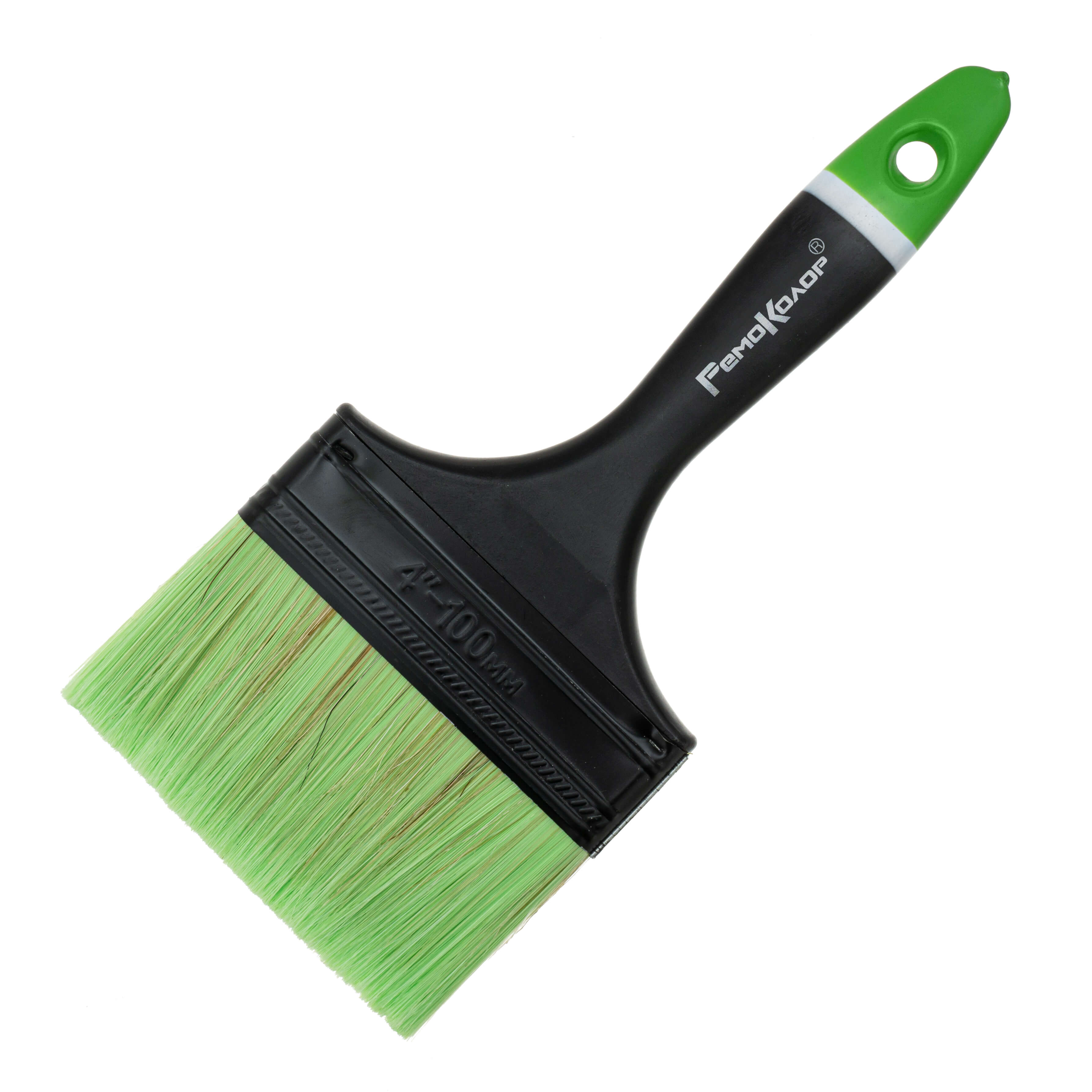 Кисть малярная плоская Олимп-Лазурь 100мм.("4")