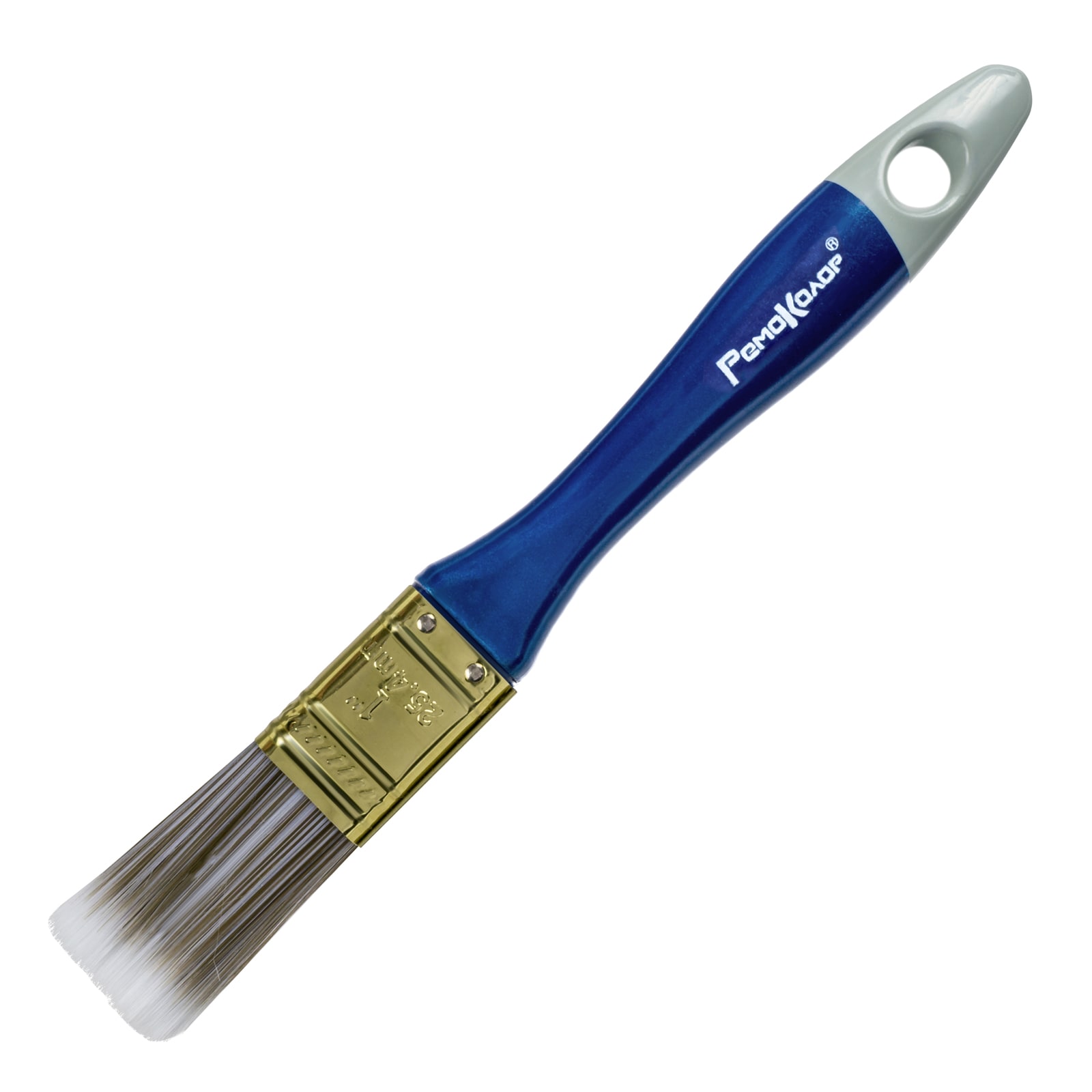 Кисть малярная плоская "Аква-лак" 1"/25мм.