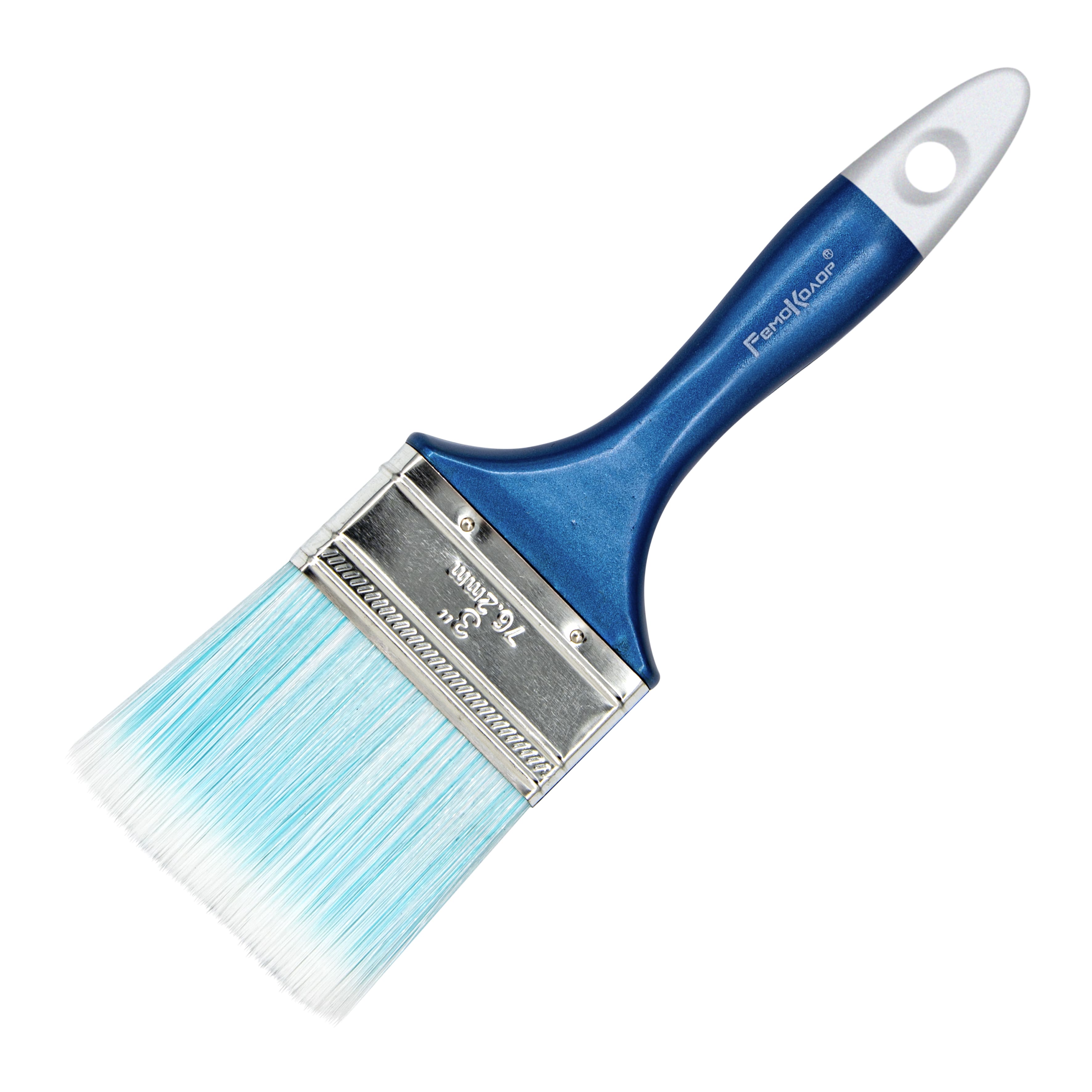 Кисть малярная плоская "Аква-лак" 3"/75мм.