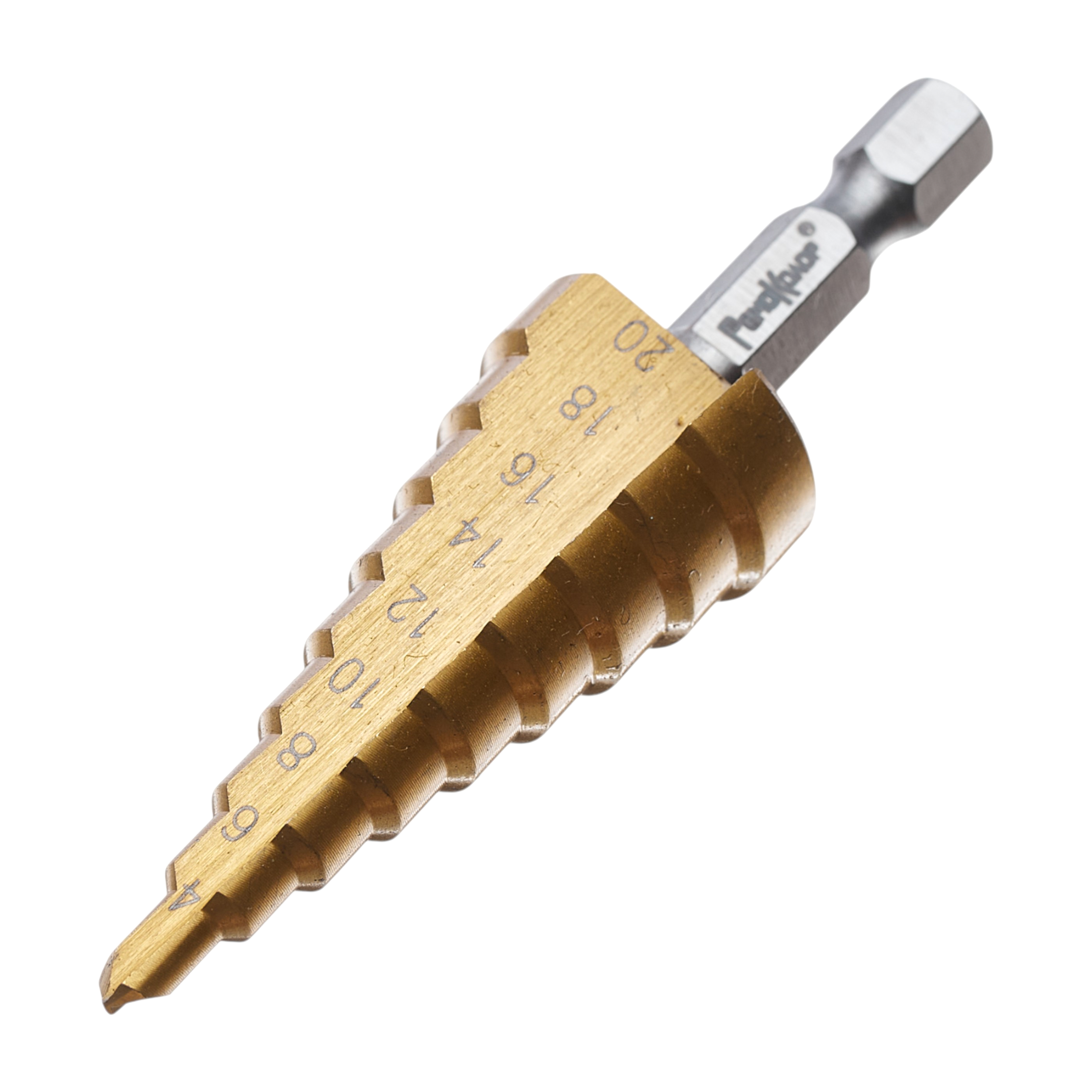 Сверло по металлу  ступенчатое 6-20мм Ремоколор