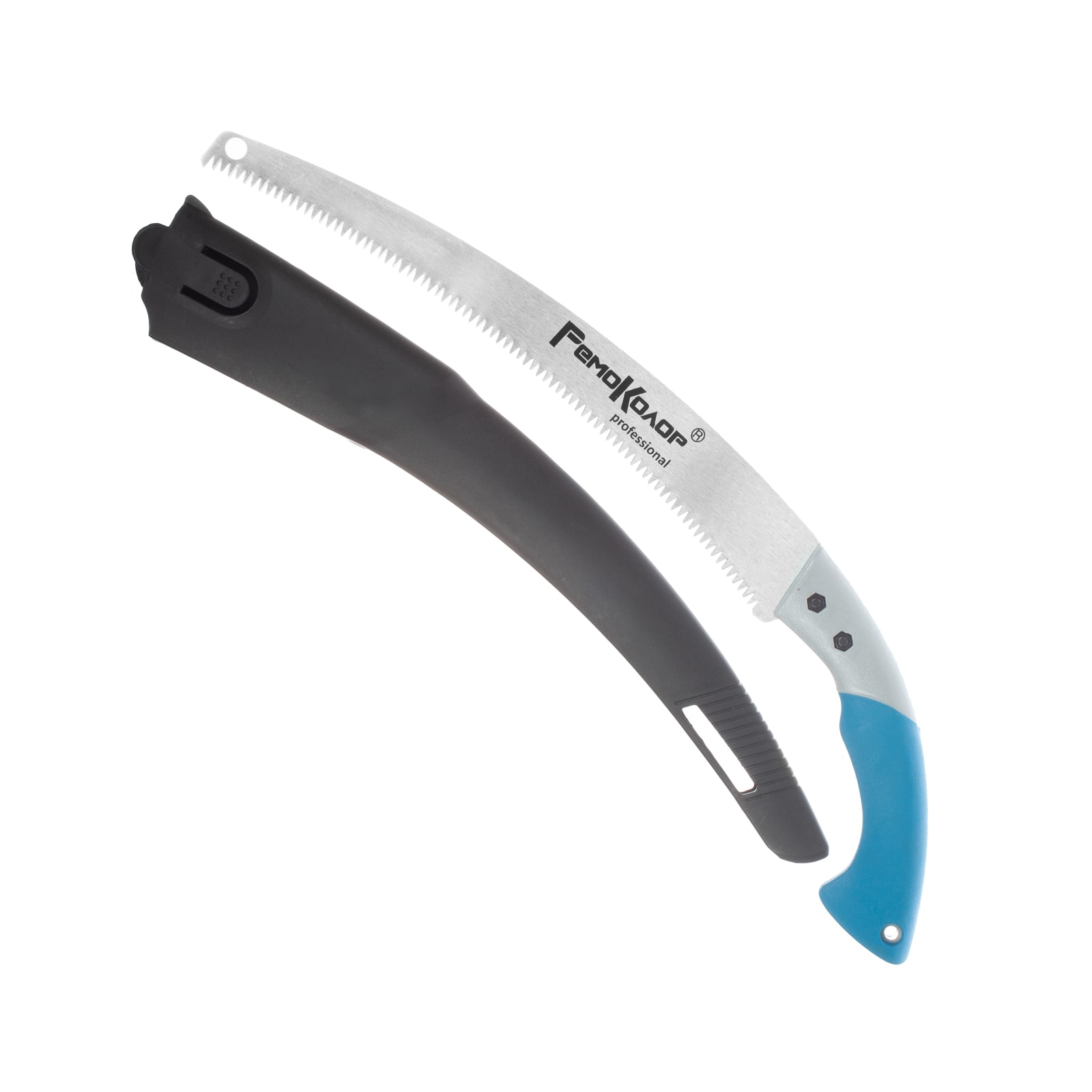 Ножовка по дереву для кемпинга и  сада 350мм Ремоколор