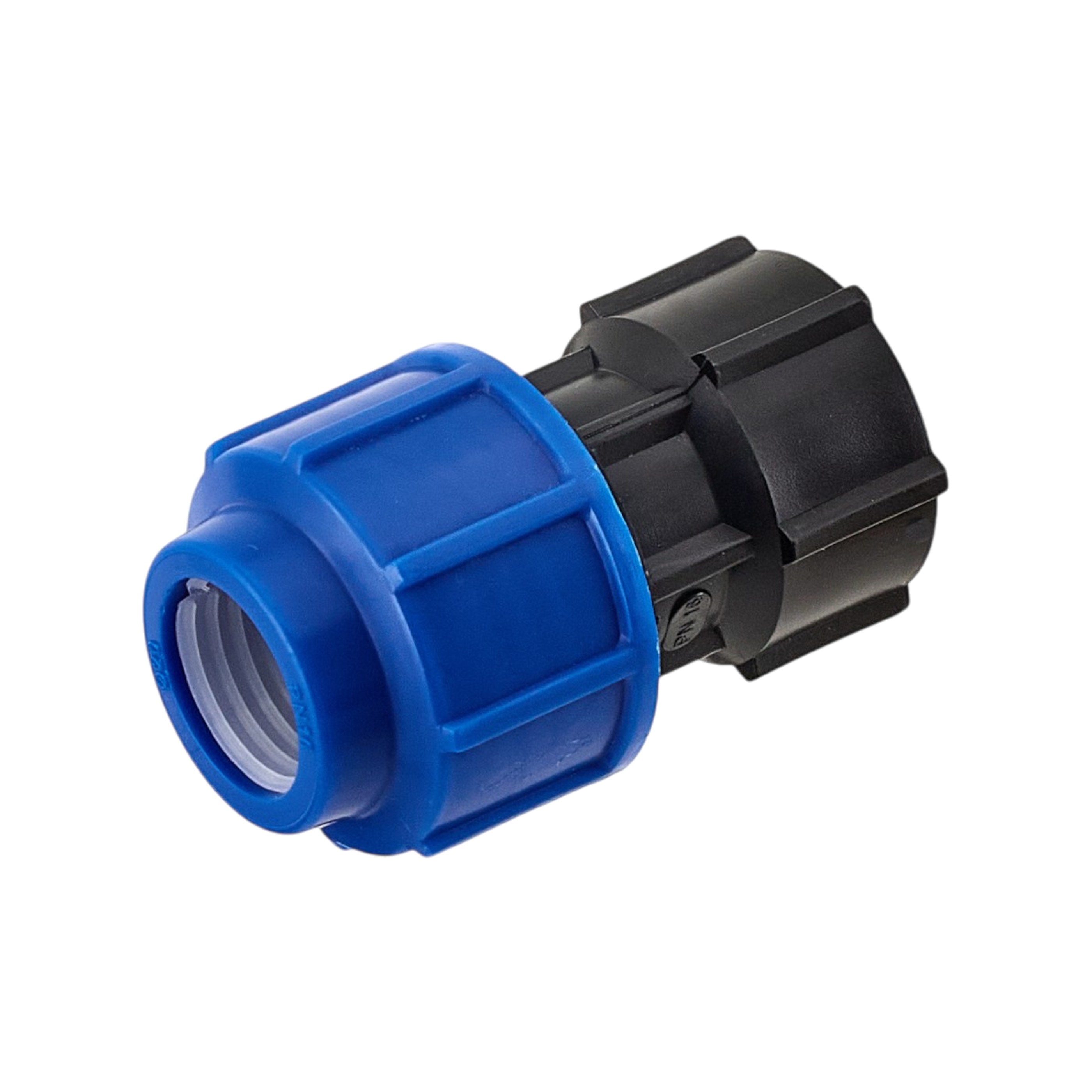 Муфта 20мм*3/4" НР компрессионная для ПЭ труб