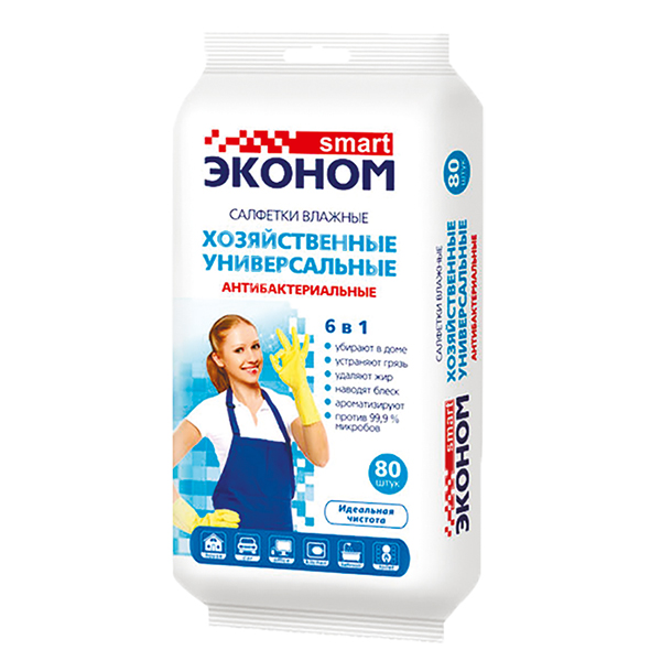 Салфетки влажные д/рукс антибактериальным эффектом 30шт