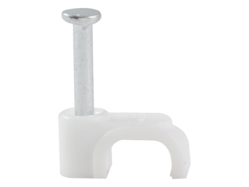 Держатели кабеля белые ,для плоского кабеля 1,7*15мм,6мм