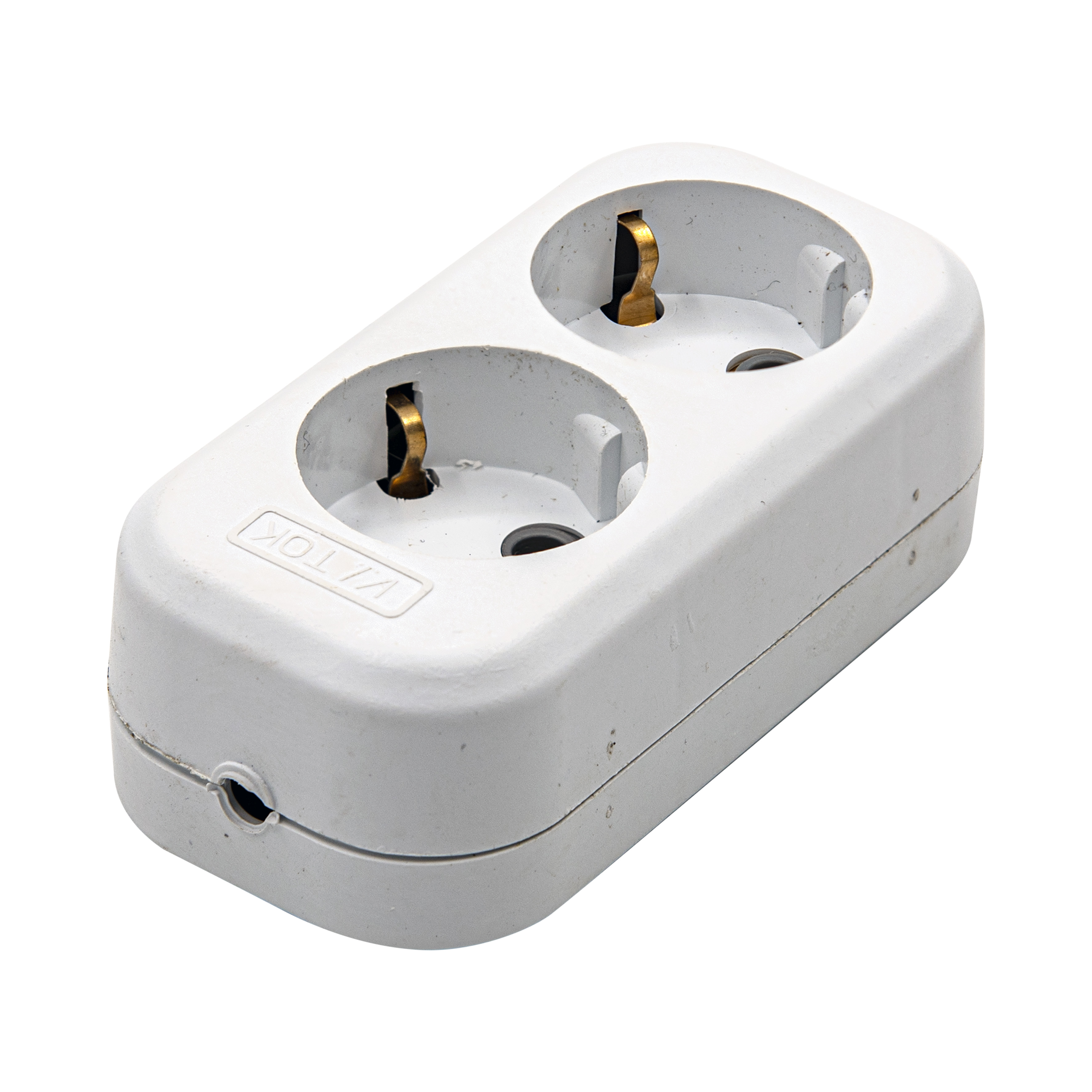 Колодка для удлинителя 2 розетки,16а,с/з