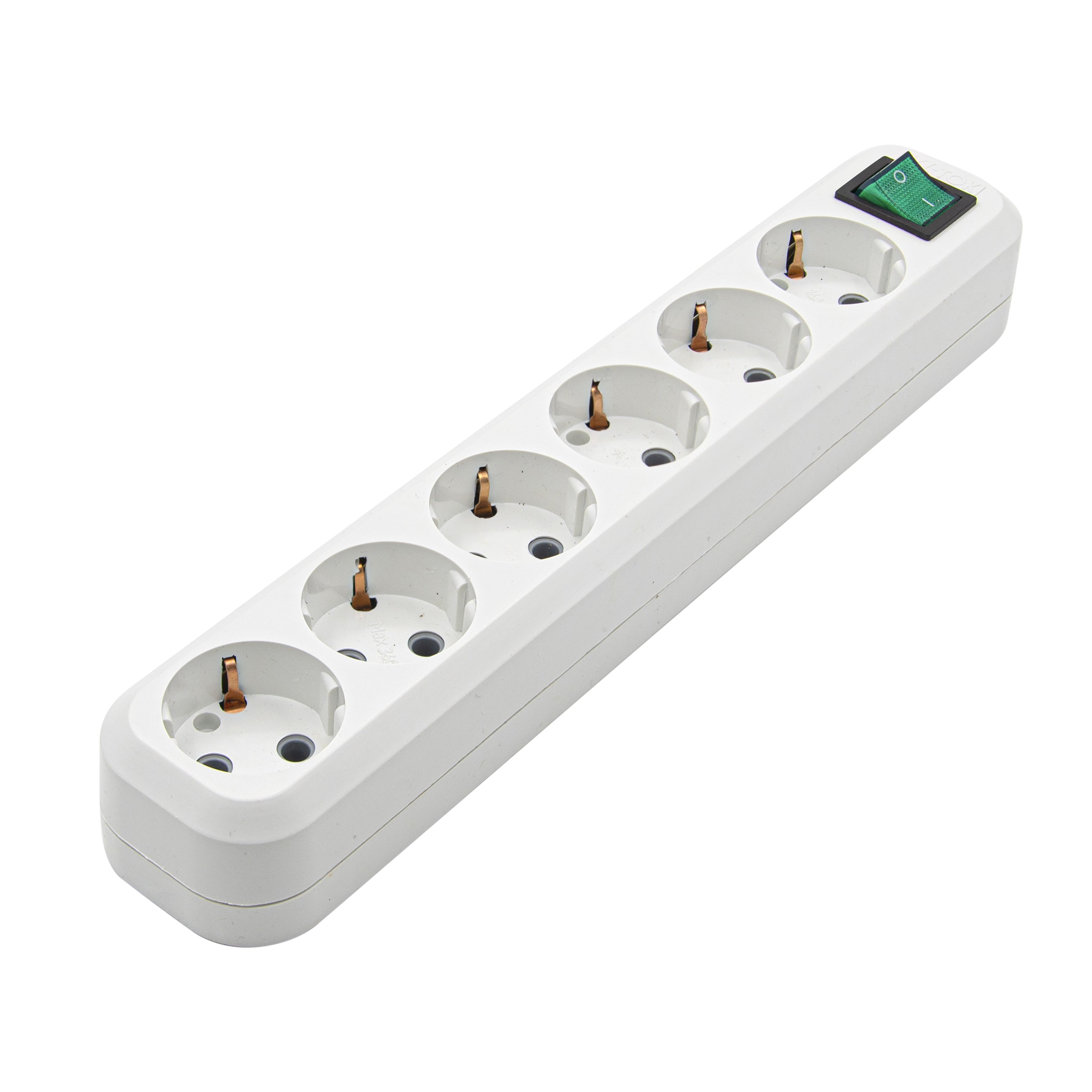 Колодка для удлинителя 6 розетки,16а,с/з