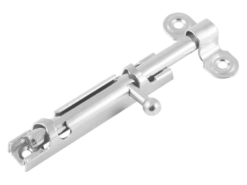 Шпингалет оцинкованный 110мм.б/пружины