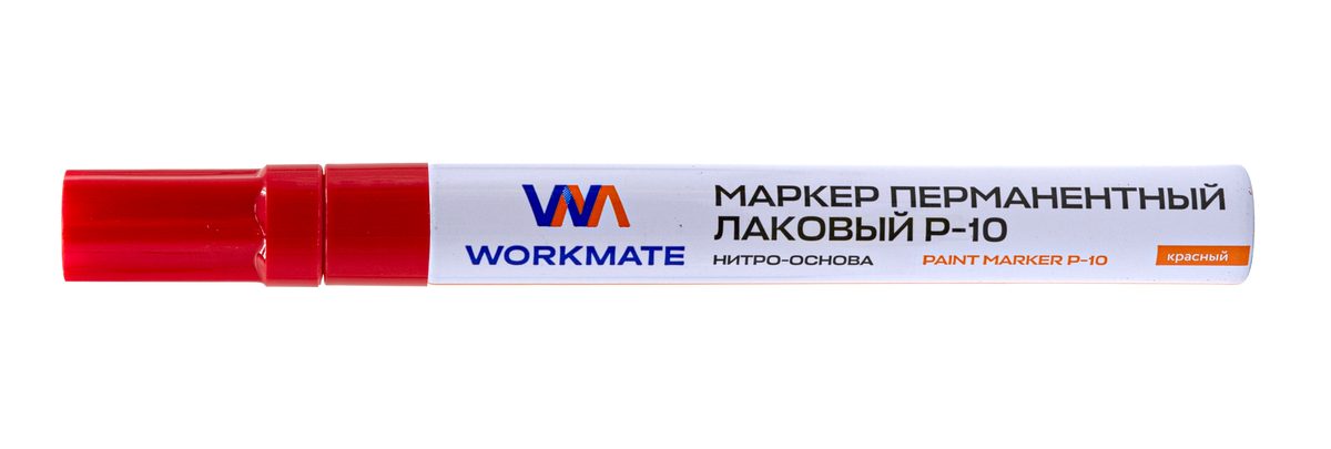 Маркер-краска цвет красный,ширина линии 2-4 мм