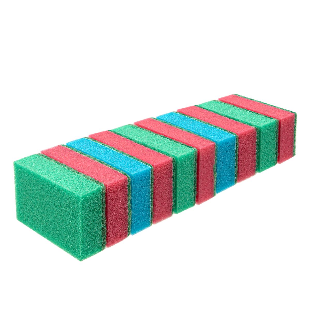 Губка для посуды 10шт 90*60*30