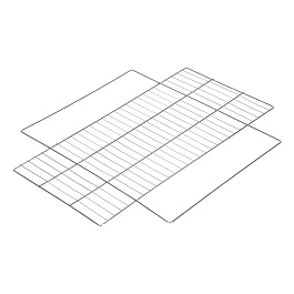 Решетка-гриль Palisad 480×240 мм
