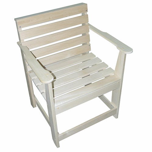 Кресло разборное с подлокотниками 620×870×495 мм